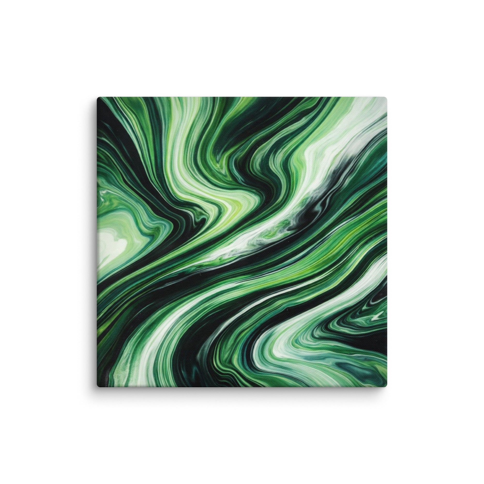 Verdant wall art product image as a canvas print in 16 x 32 inch large size