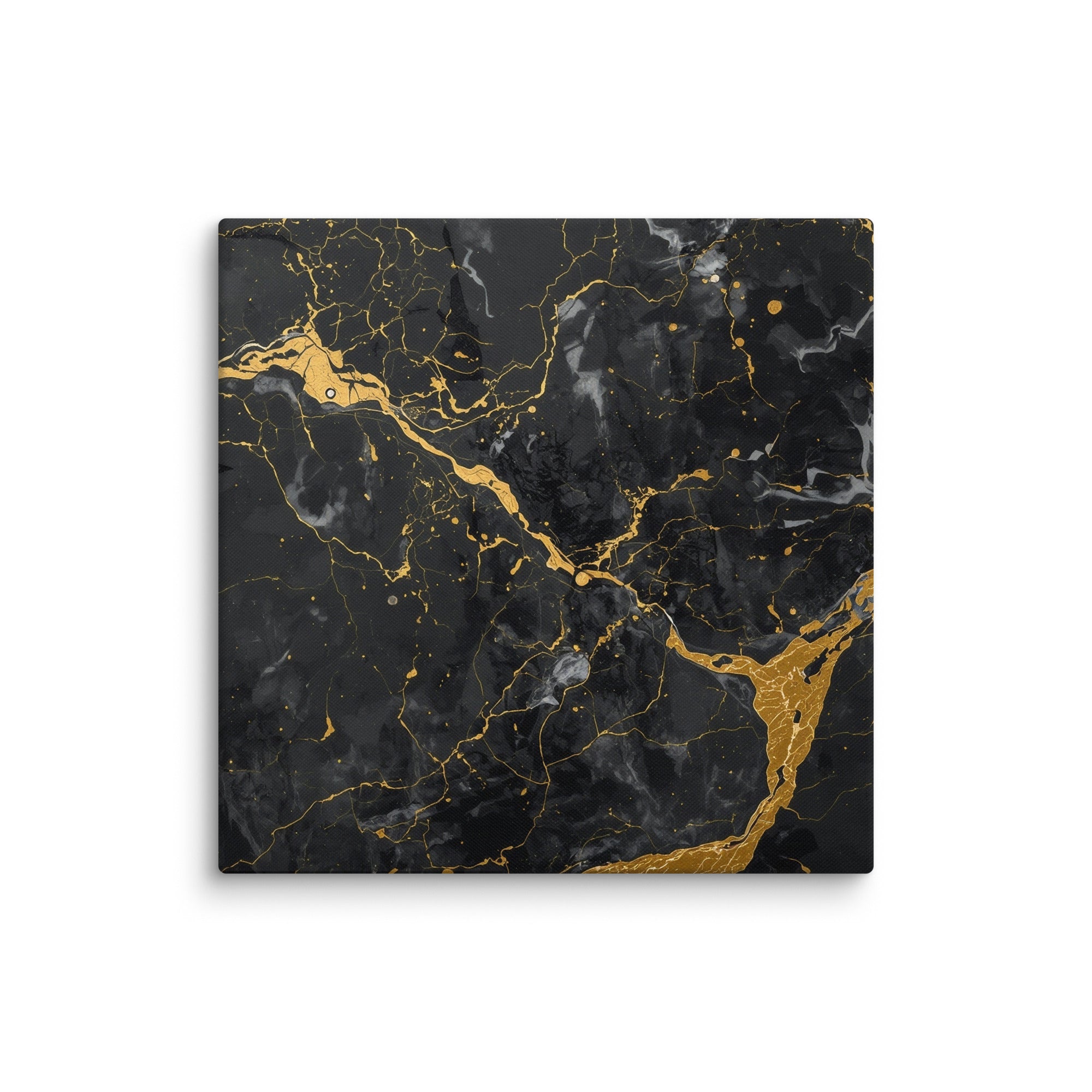 Midas canvas print product mockup in 16 x 16 inch universal size