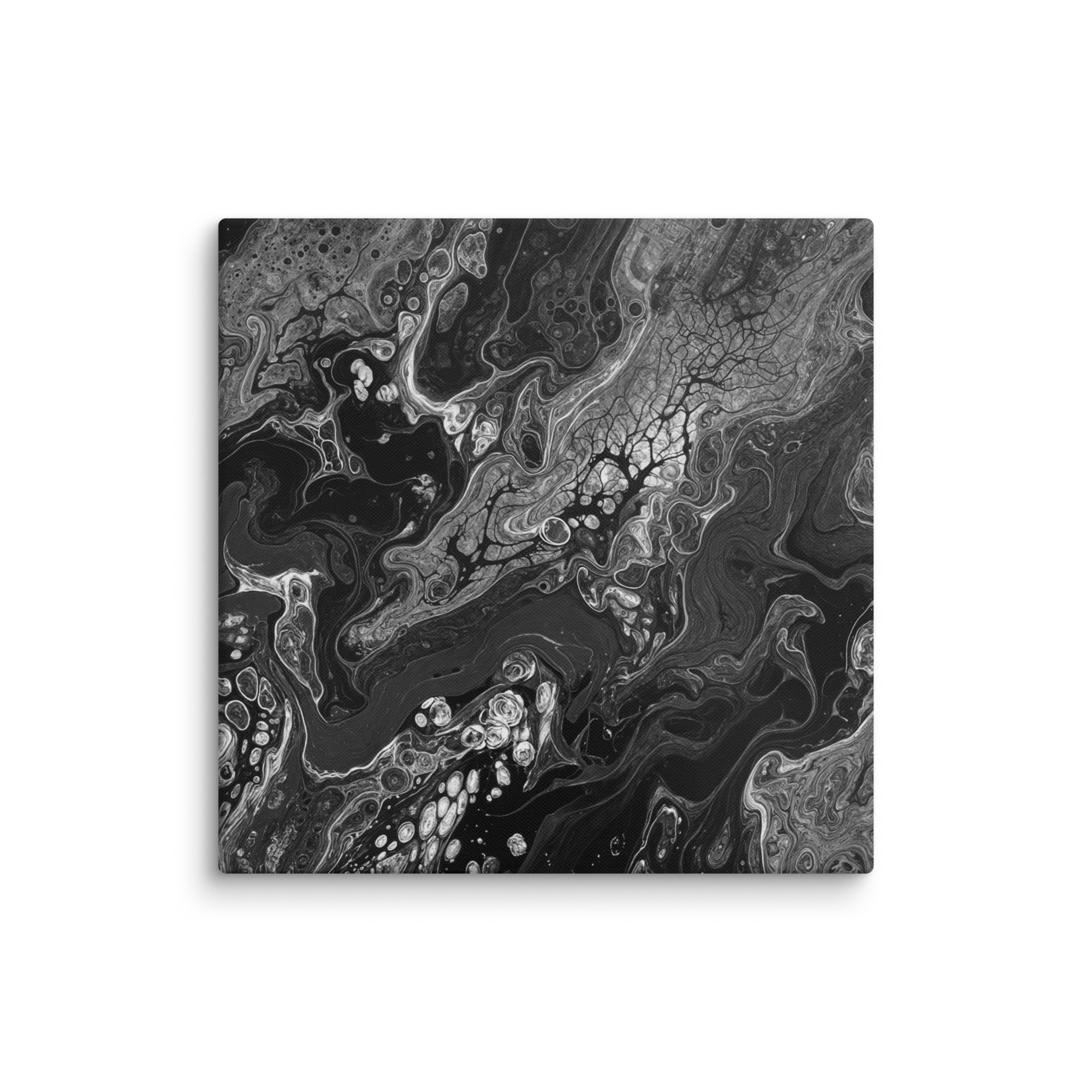 Dark Matter canvas print front-facing product image in 12 x 36 inch large size