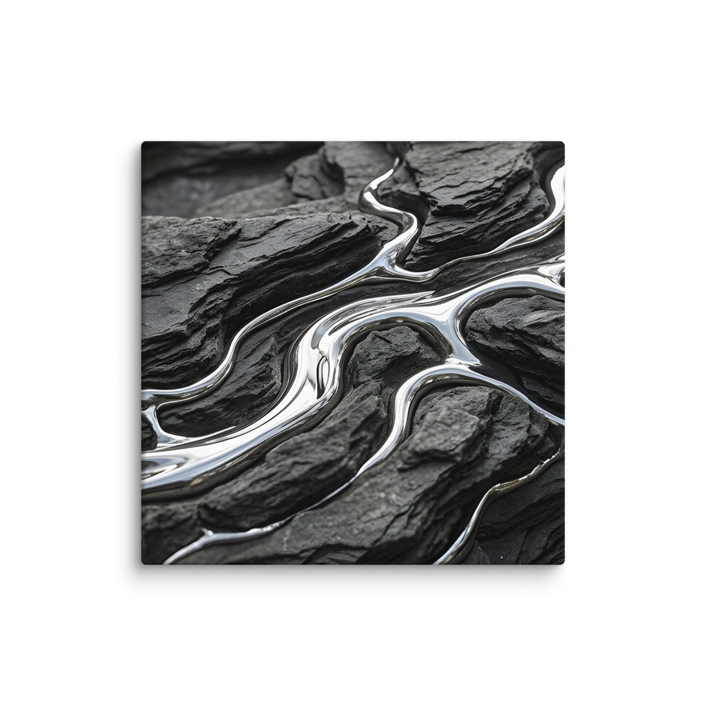 Basalt canvas print product image in 16 x 20 inch universal size