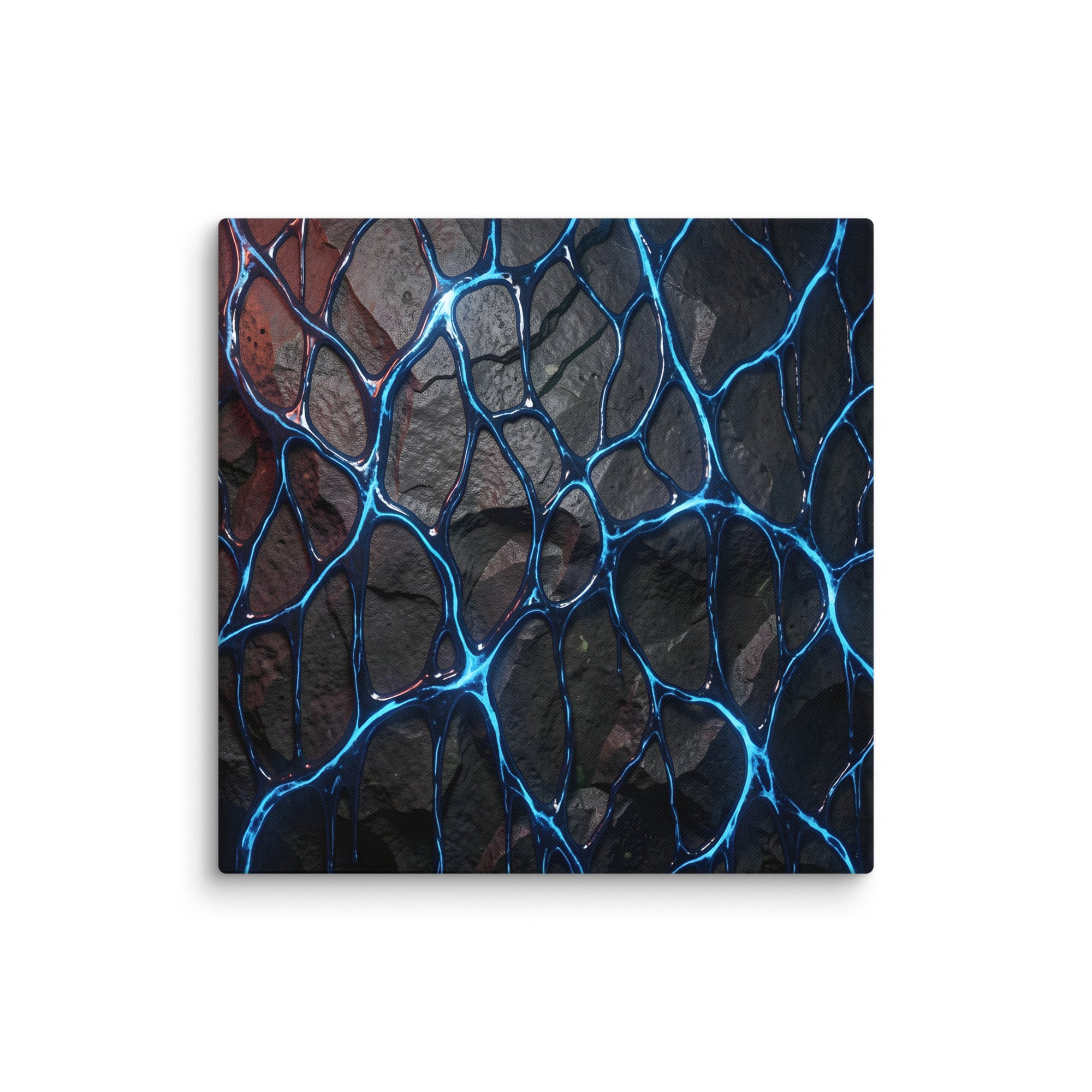 Magmatic wall art product image as a canvas print in 16 x 32 inch large size