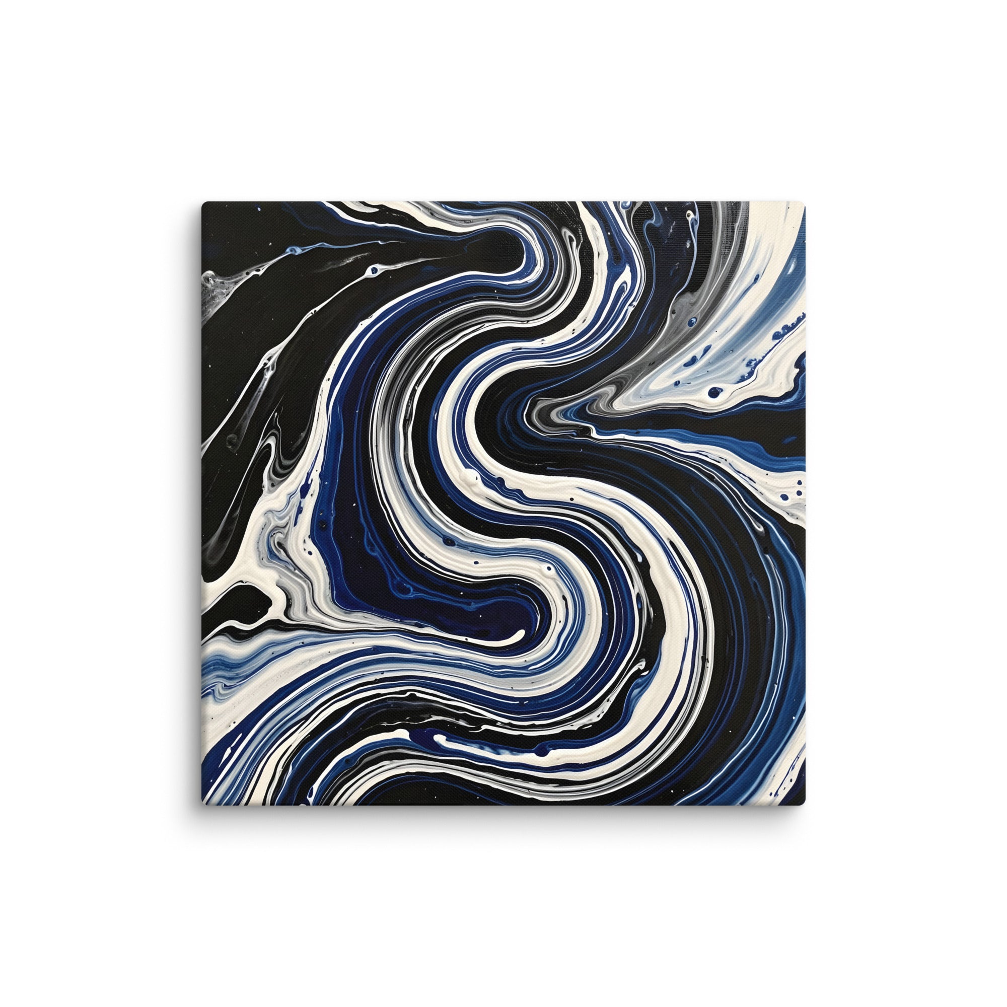 Midnight Surge canvas print front-facing product image in 12 x 36 inch large size