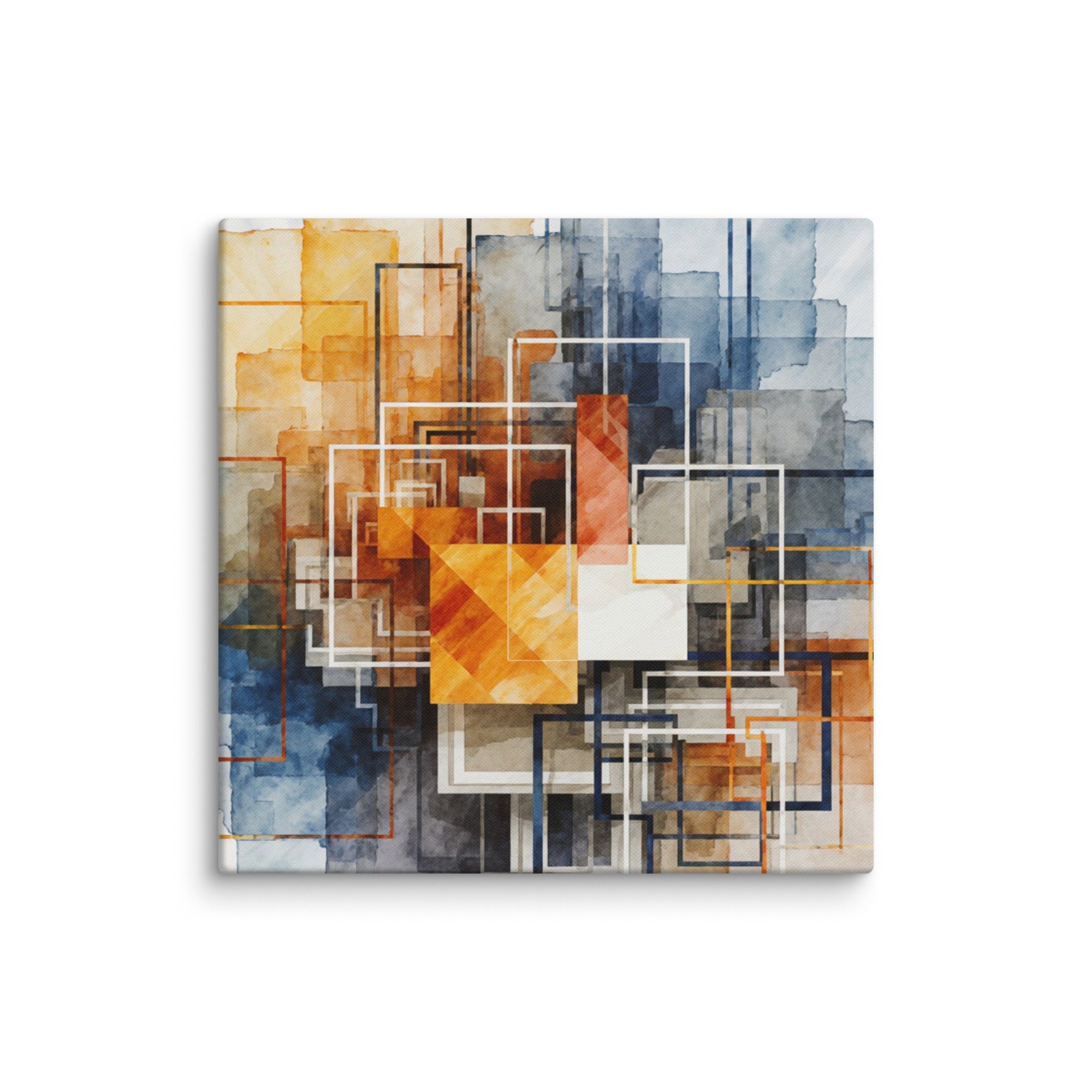 Reticle canvas print wall display image in 14 x 14 inch universal size
