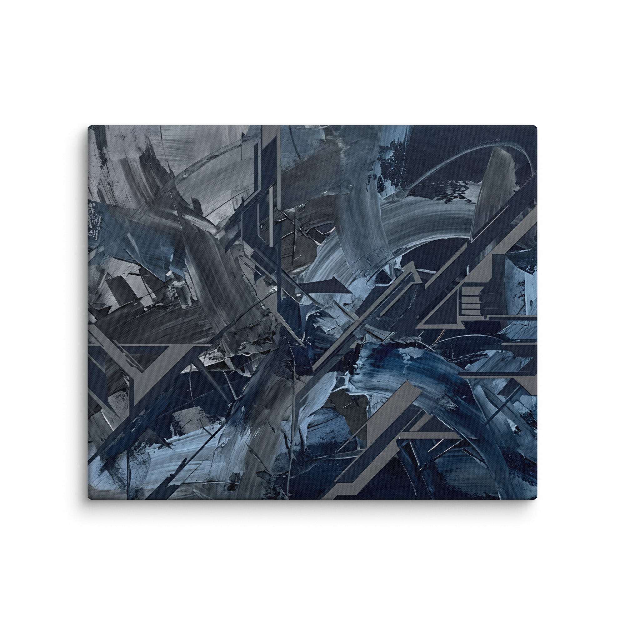 Torrent canvas urban wall display image in 16 x 48 inch statement piece
