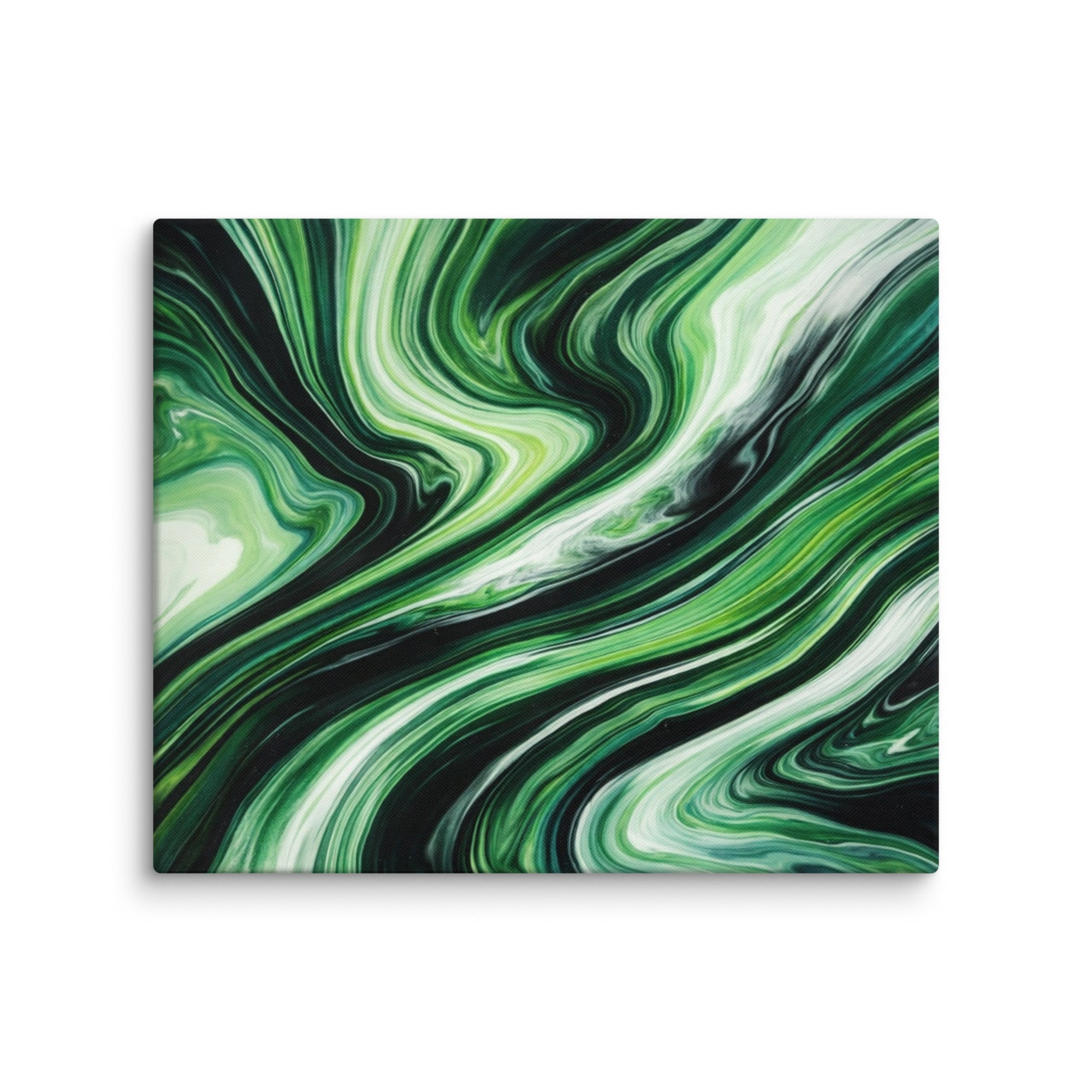 Verdant canvas print front-facing product image in 16 x 48 inch statement piece