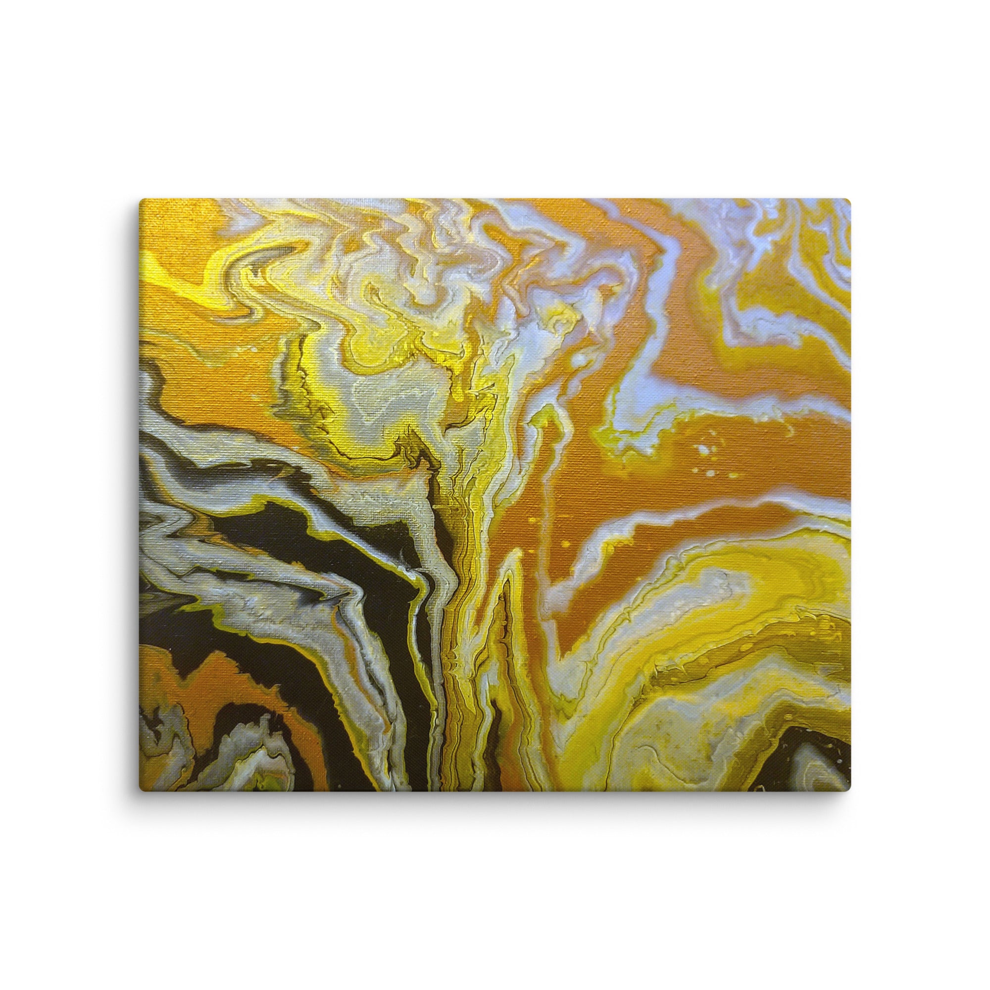 Golden Surge canvas print front-facing product image in 24 x 30 inch large size