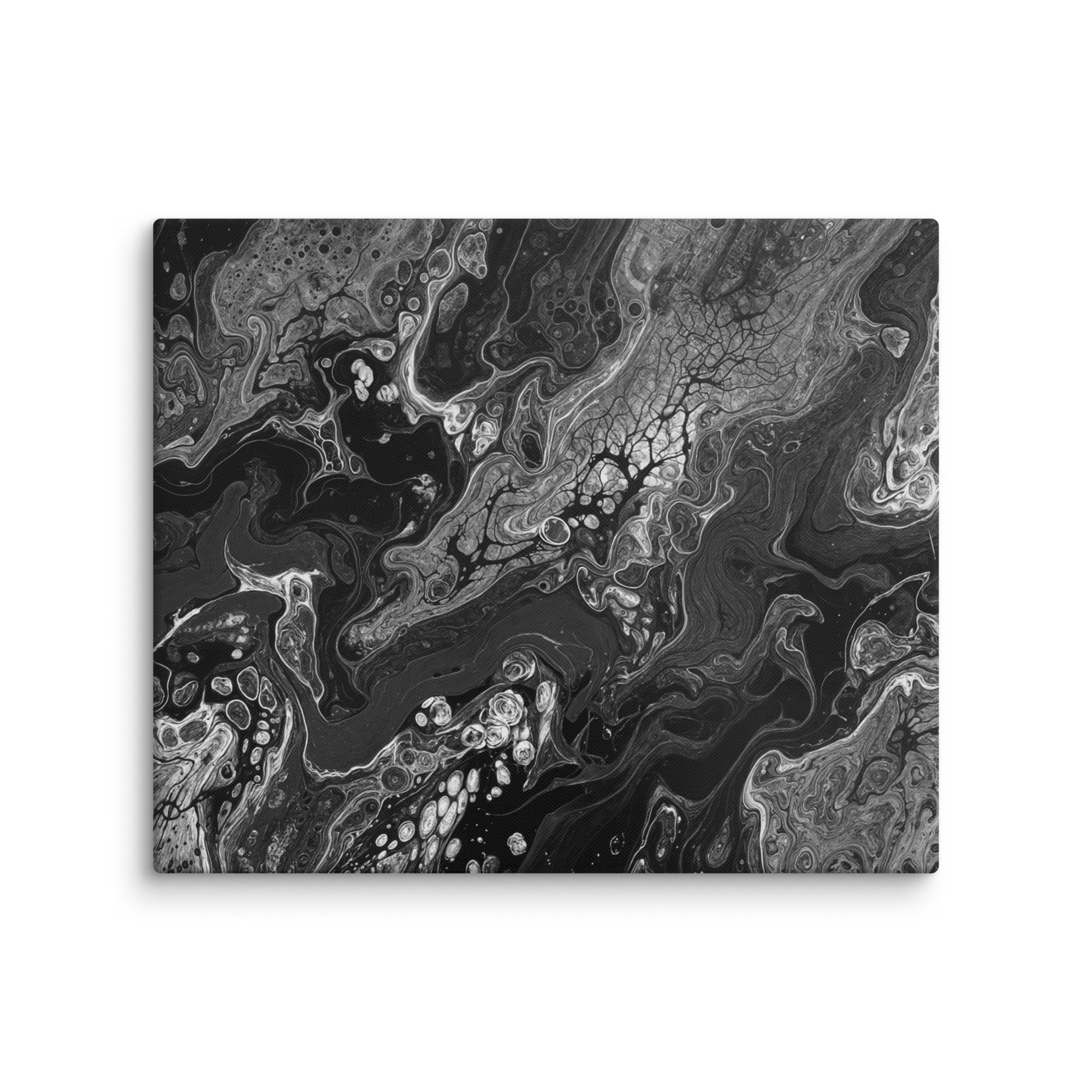 Dark Matter canvas print wall display image in 14 x 14 inch universal size