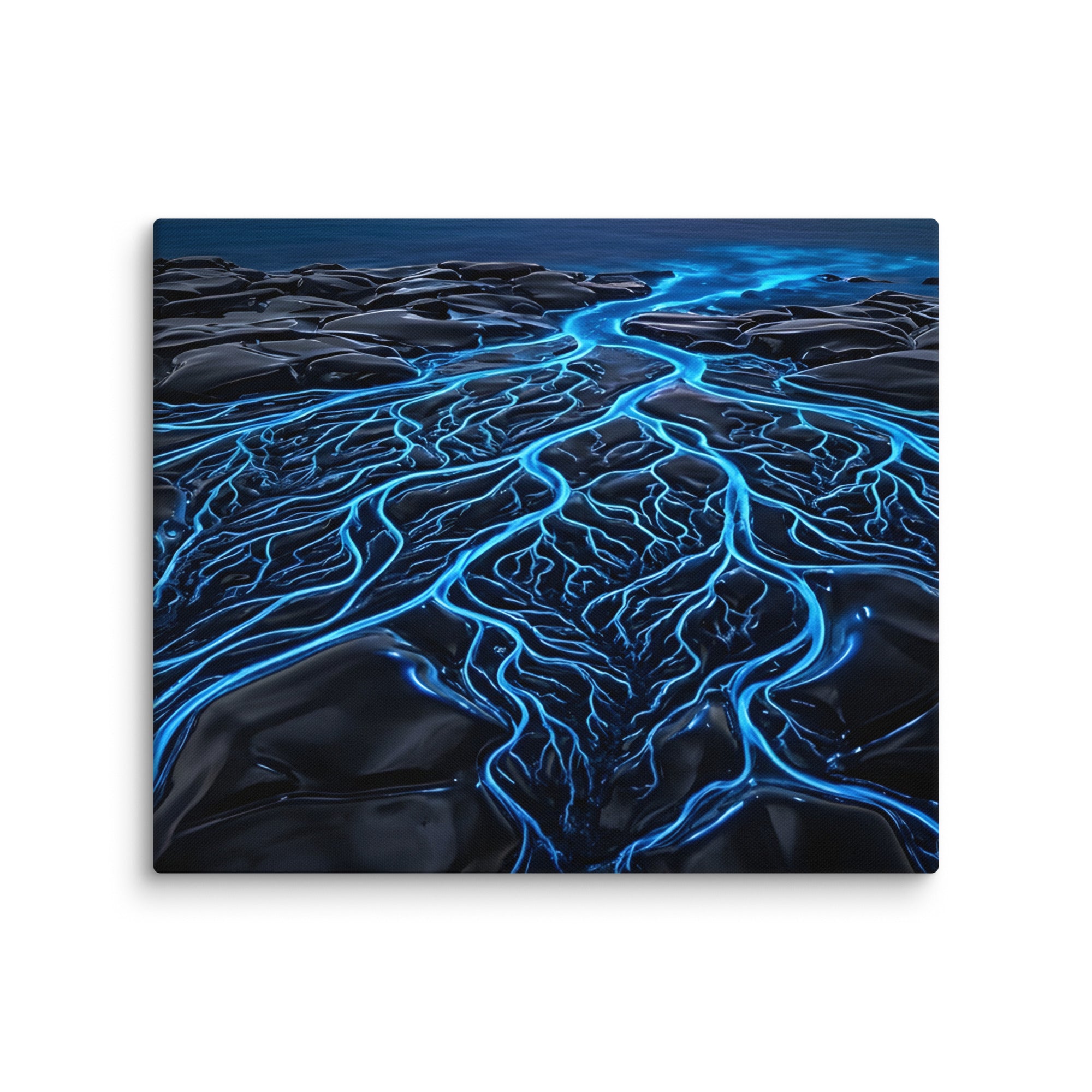Caldera canvas print front-facing product image in 24 x 24 inch large size