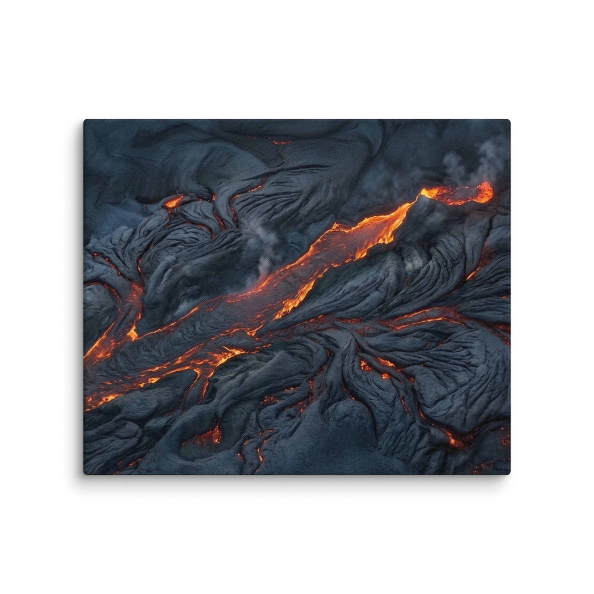 Molten canvas print front-facing product image in 24 x 24 inch large size