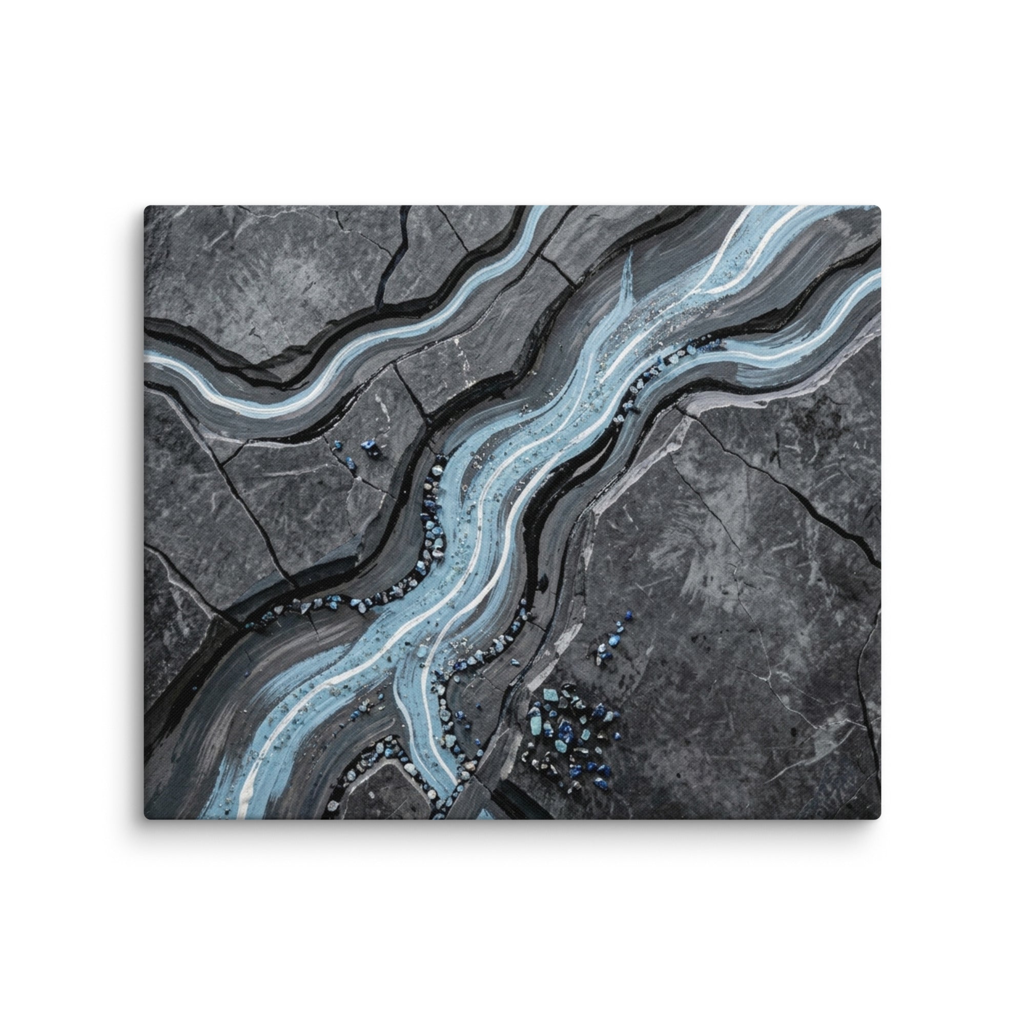 Viscosity canvas print product mockup in 18 x 24 inch large size