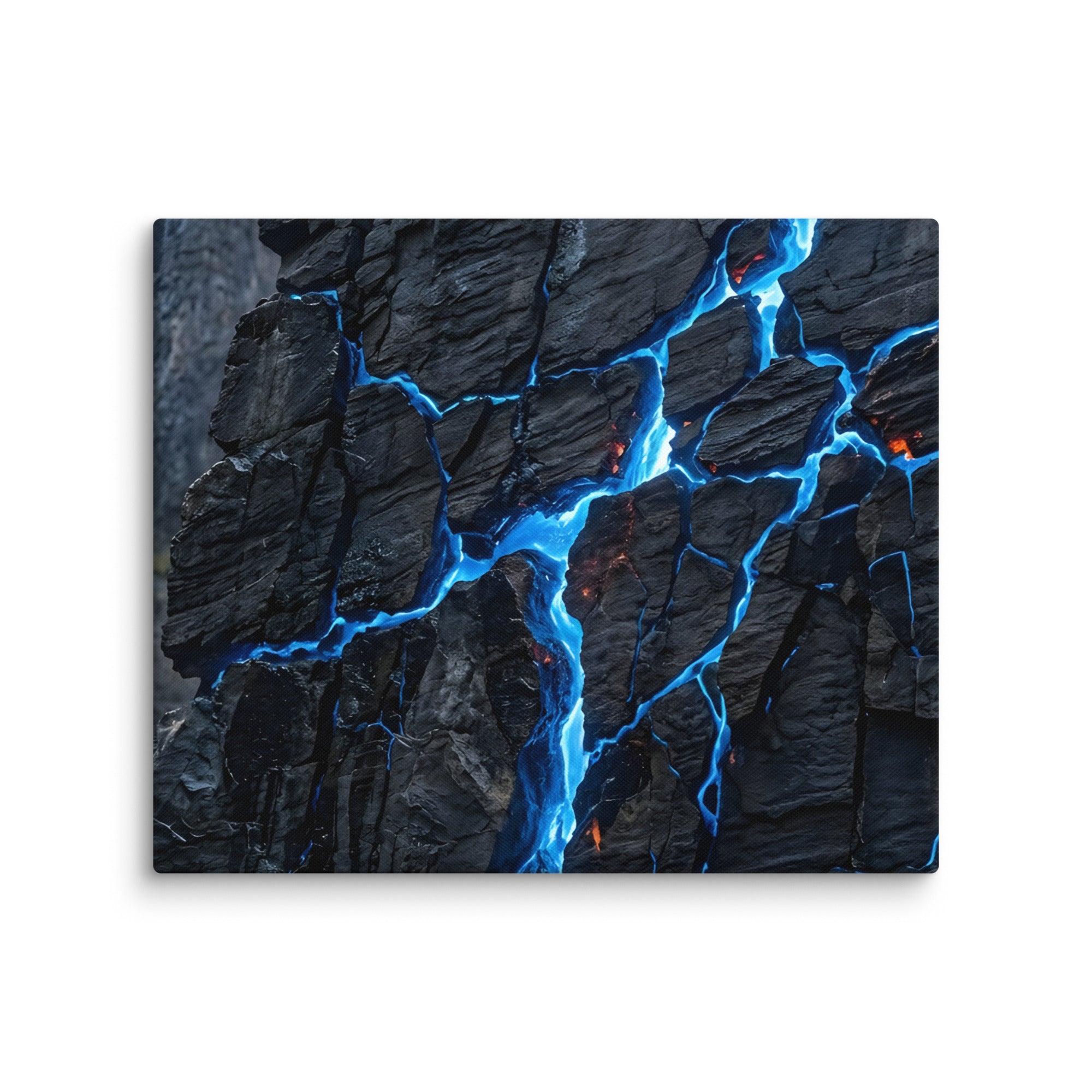 Xenolith canvas print product mockup in 18 x 24 inch large size