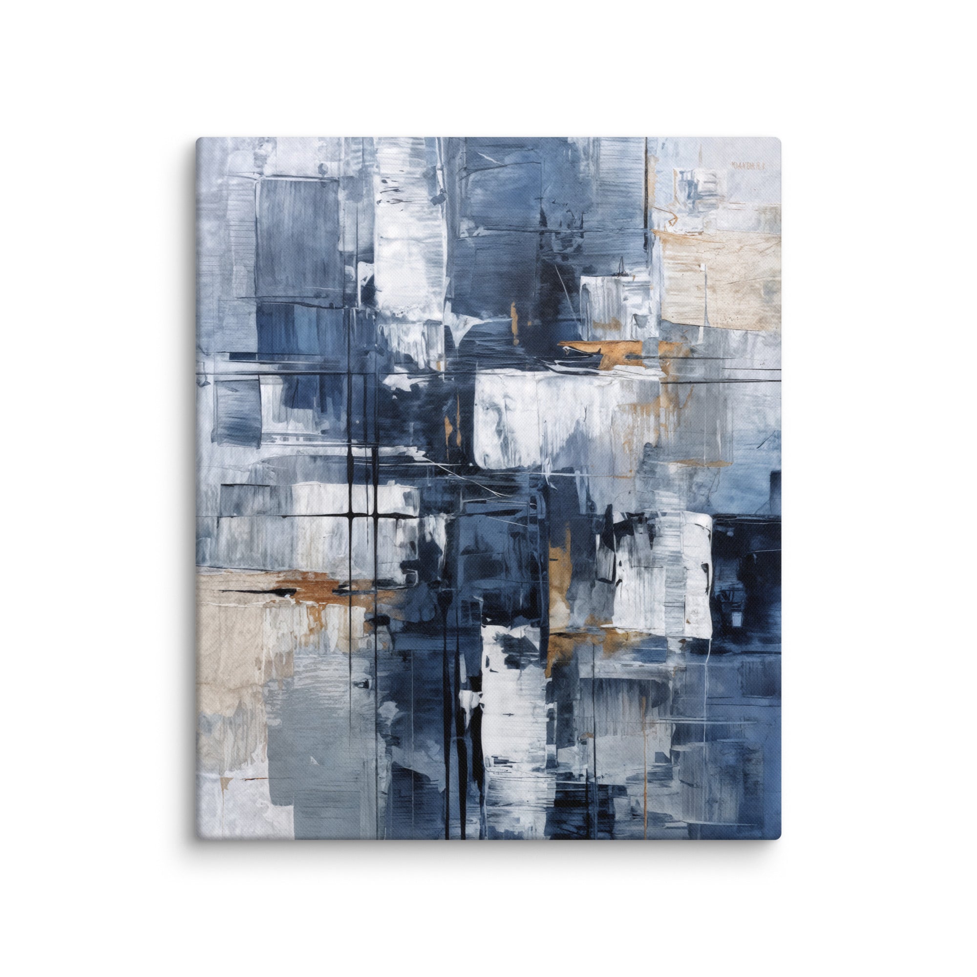 Push canvas print wall display image in 14 x 14 inch universal size