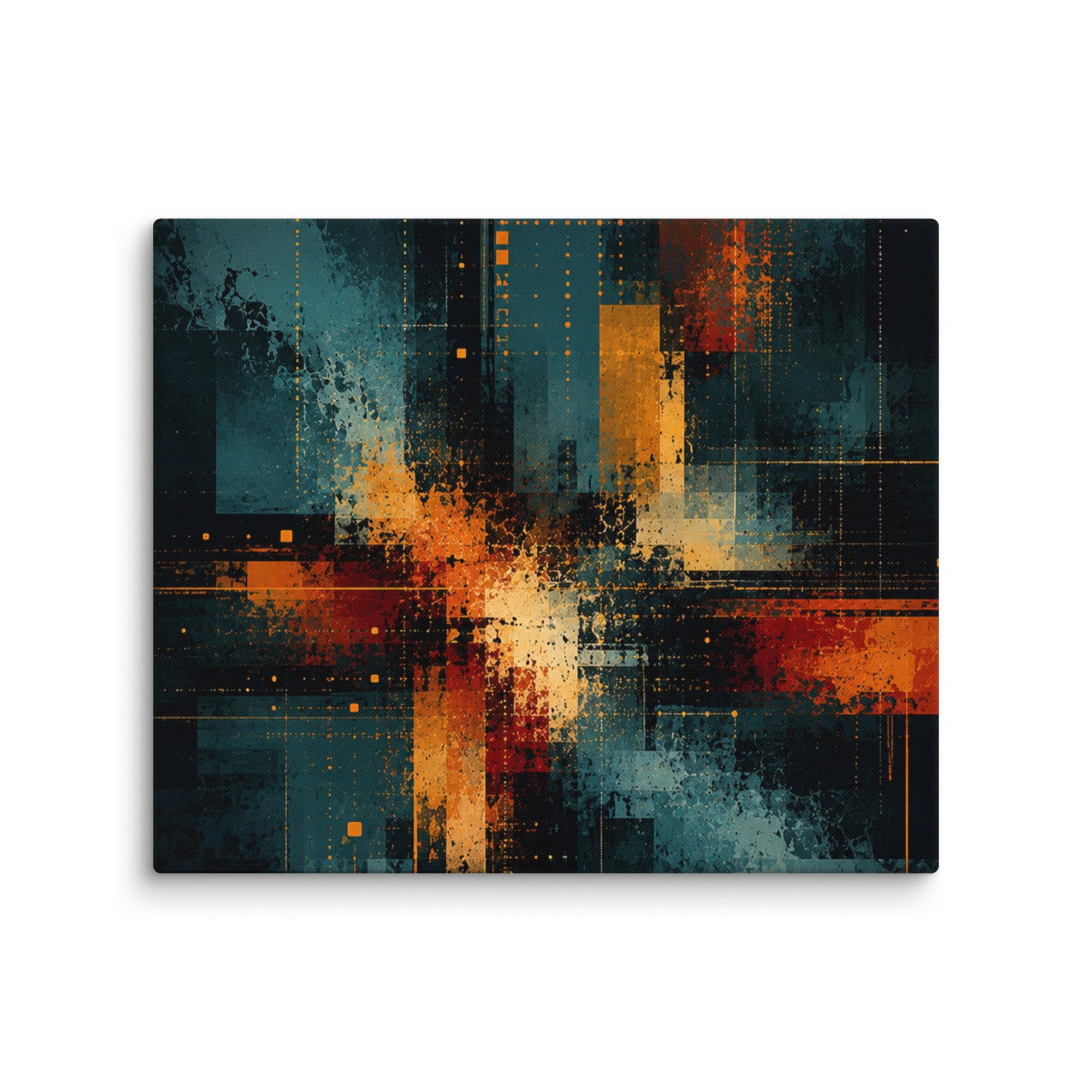 Axion canvas print wall display image in 14 x 14 inch universal size