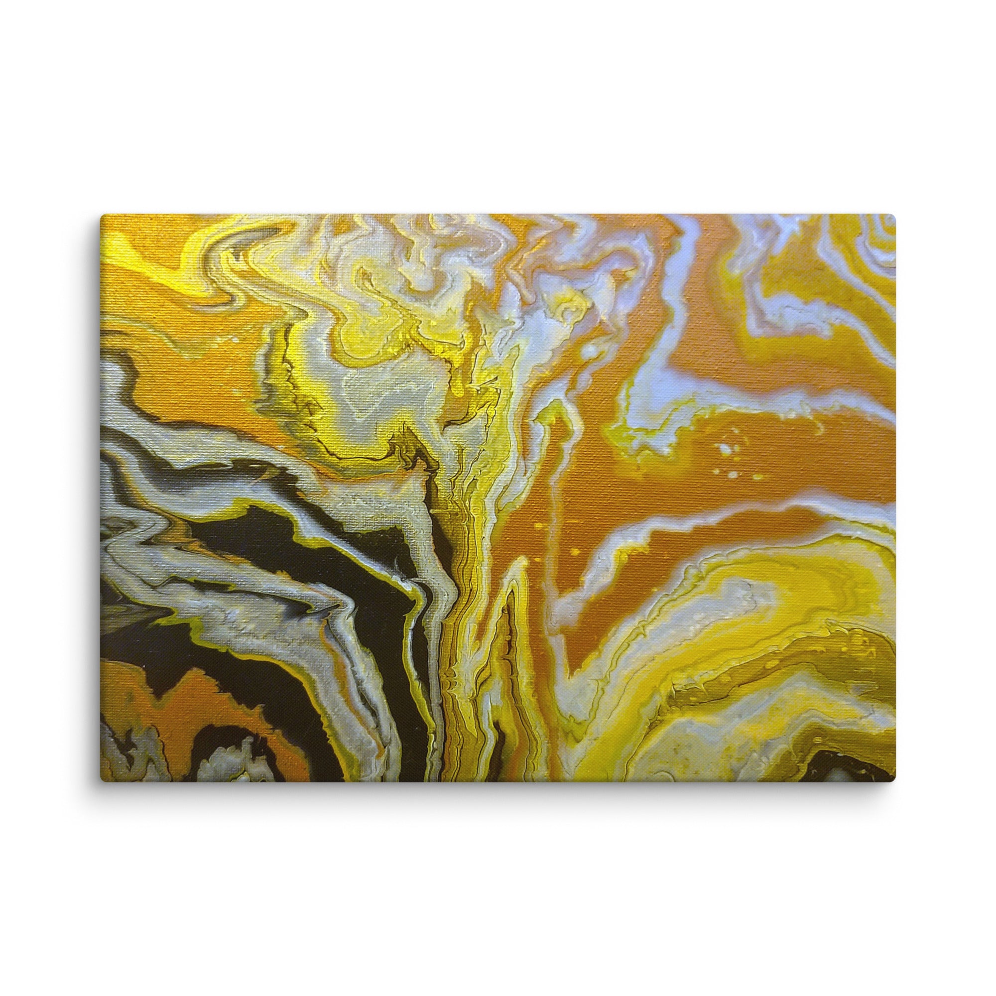 Golden Surge canvas print wall display image in 24 x 32 inch large size