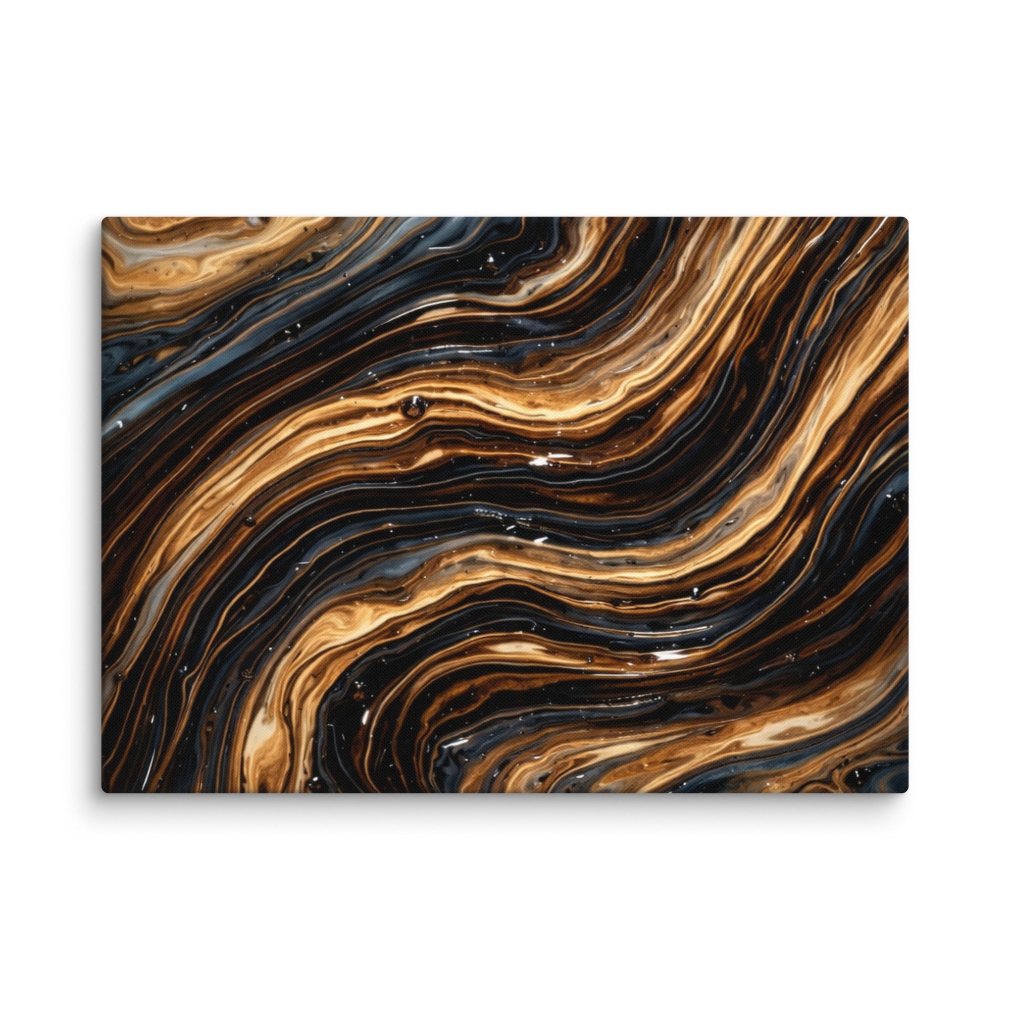 Amber canvas print wall display image in 18 x 18 inch universal size