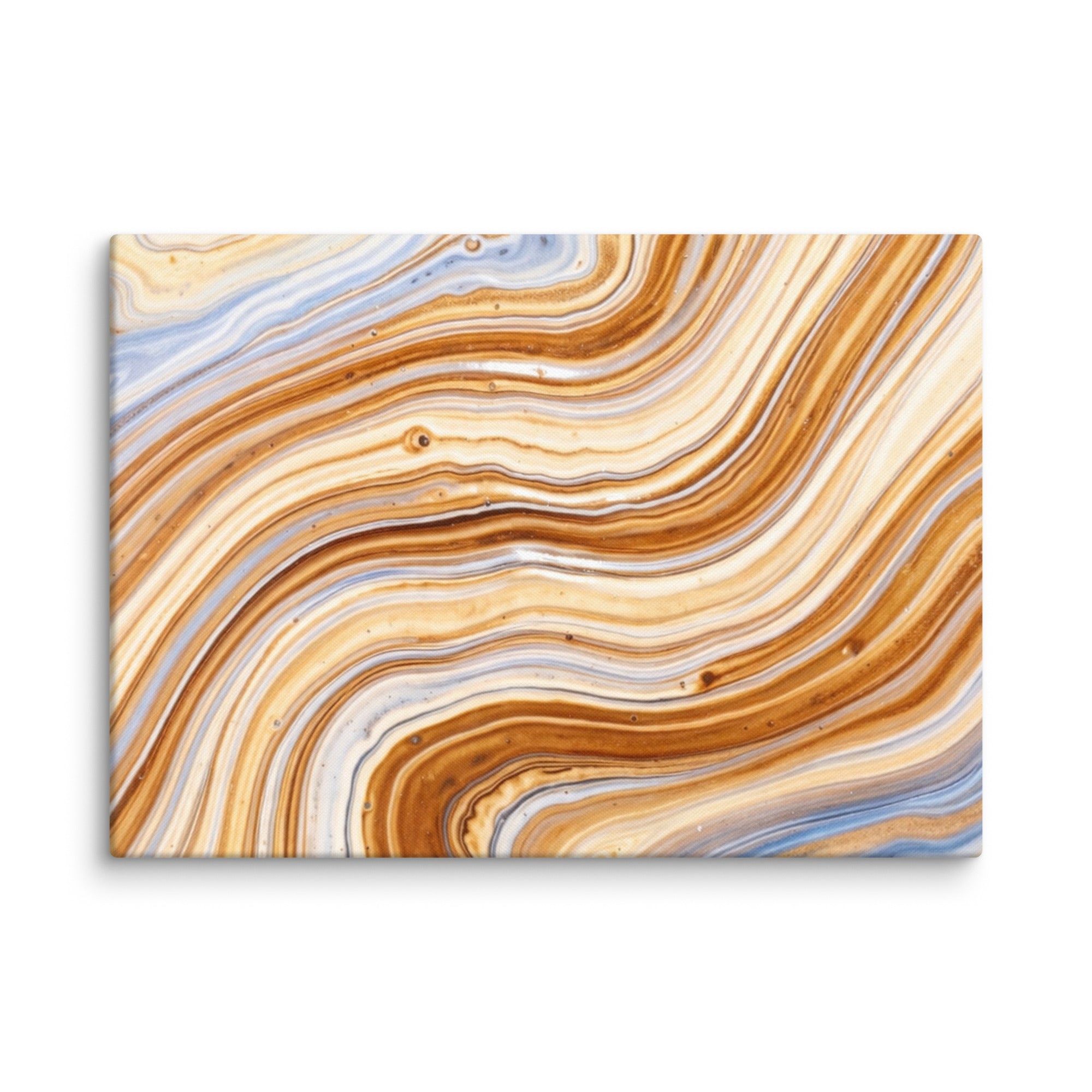 Dune canvas print shown in wall display view in 10 x 20 inch universal size