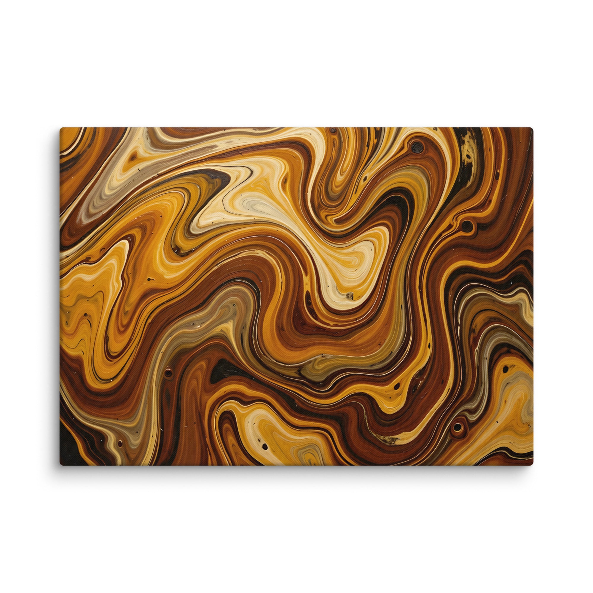 Molten Earth canvas print product view in 16 x 20 inch universal size