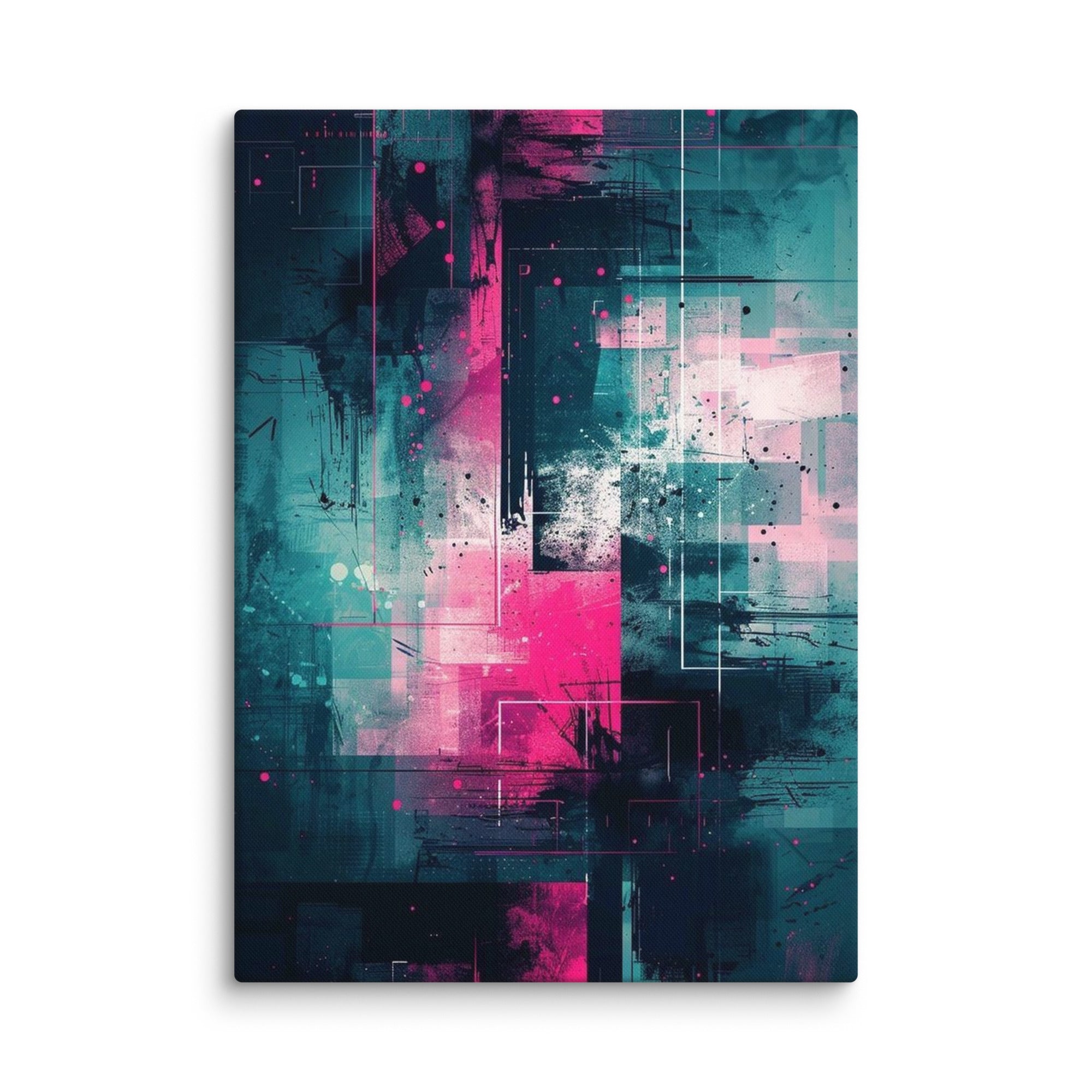 Neona canvas print product view in 16 x 20 inch universal size