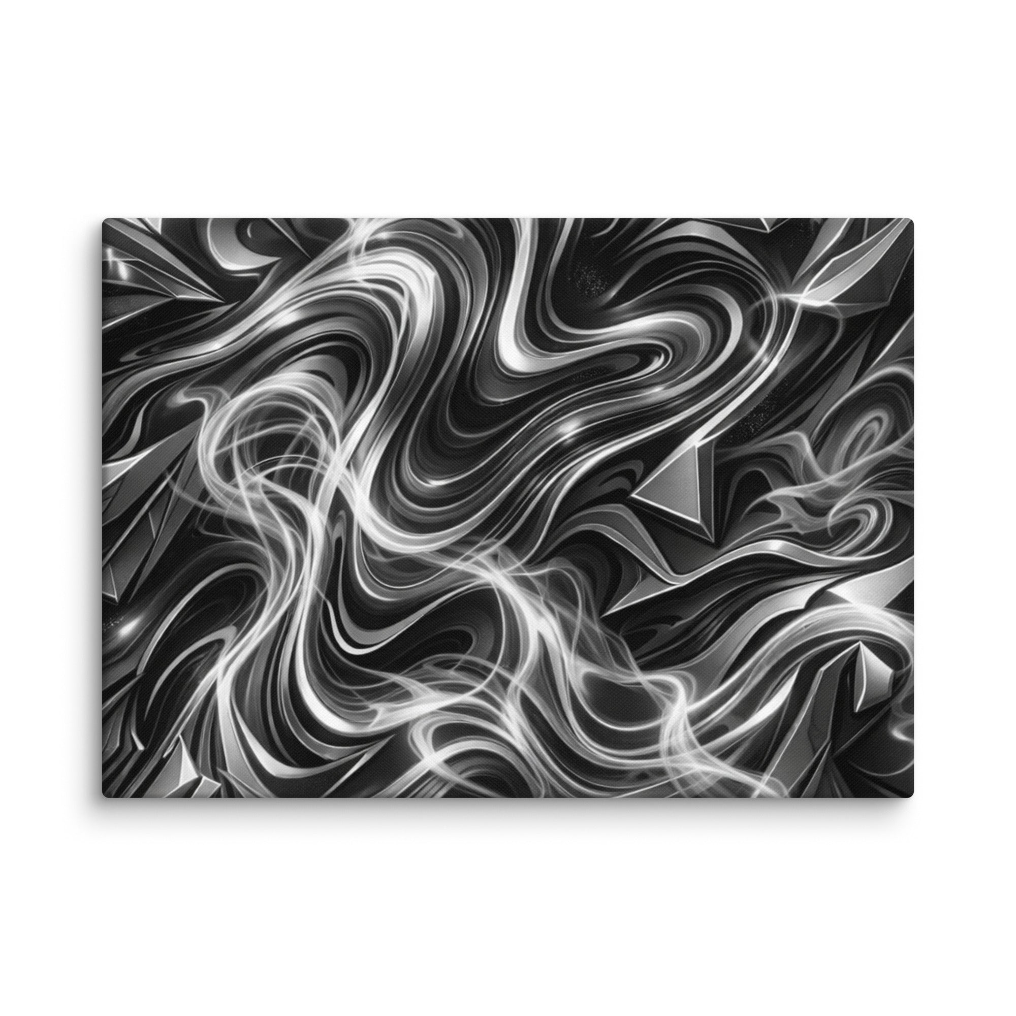 Edge canvas print product mockup in 16 x 16 inch universal size
