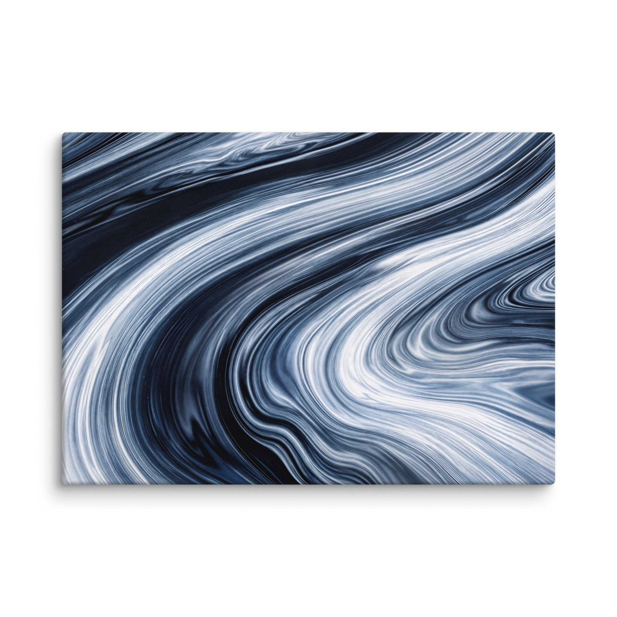 Vortex canvas print product mockup in 16 x 16 inch universal size