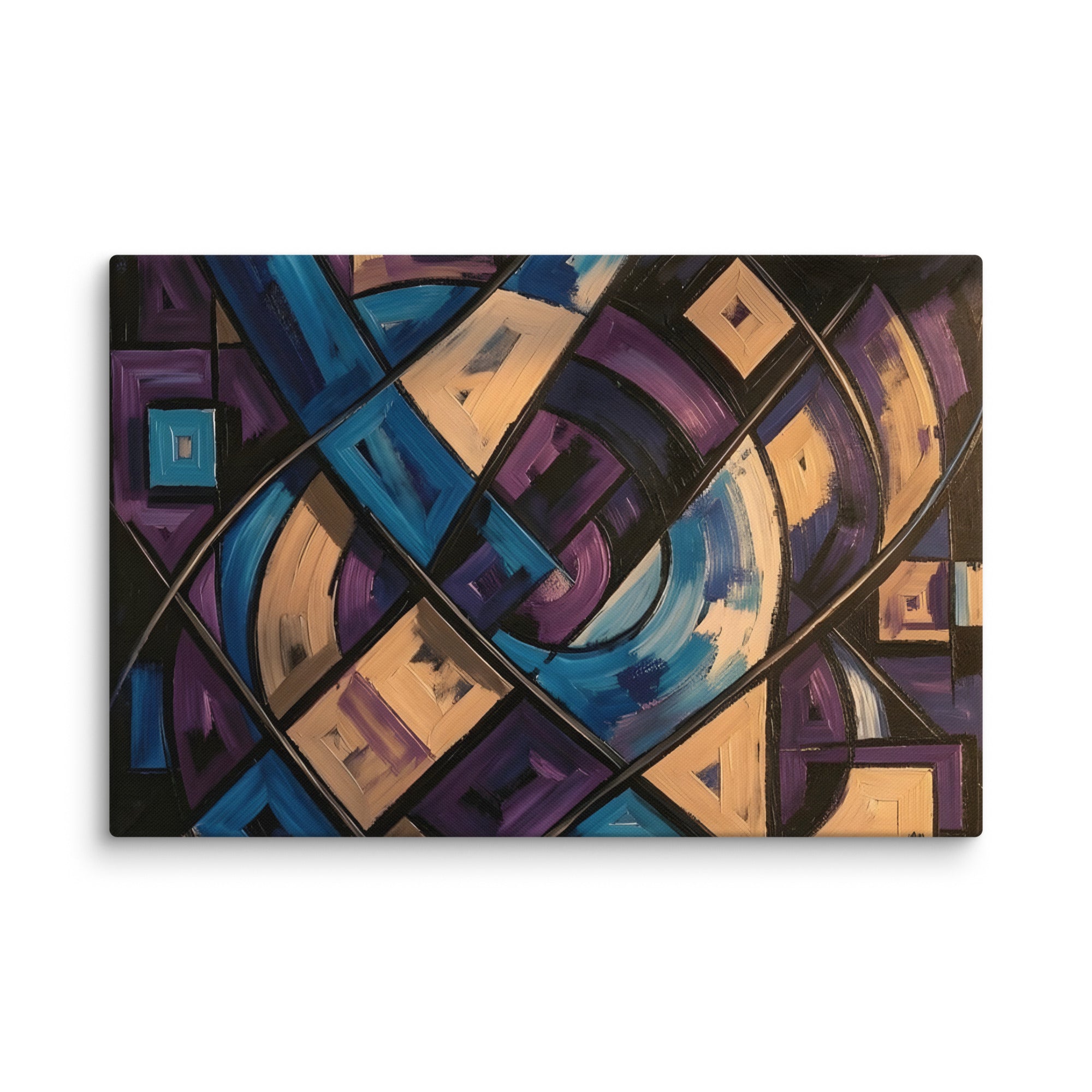 Relic canvas print shown in wall display view in 20 x 30 inch large size