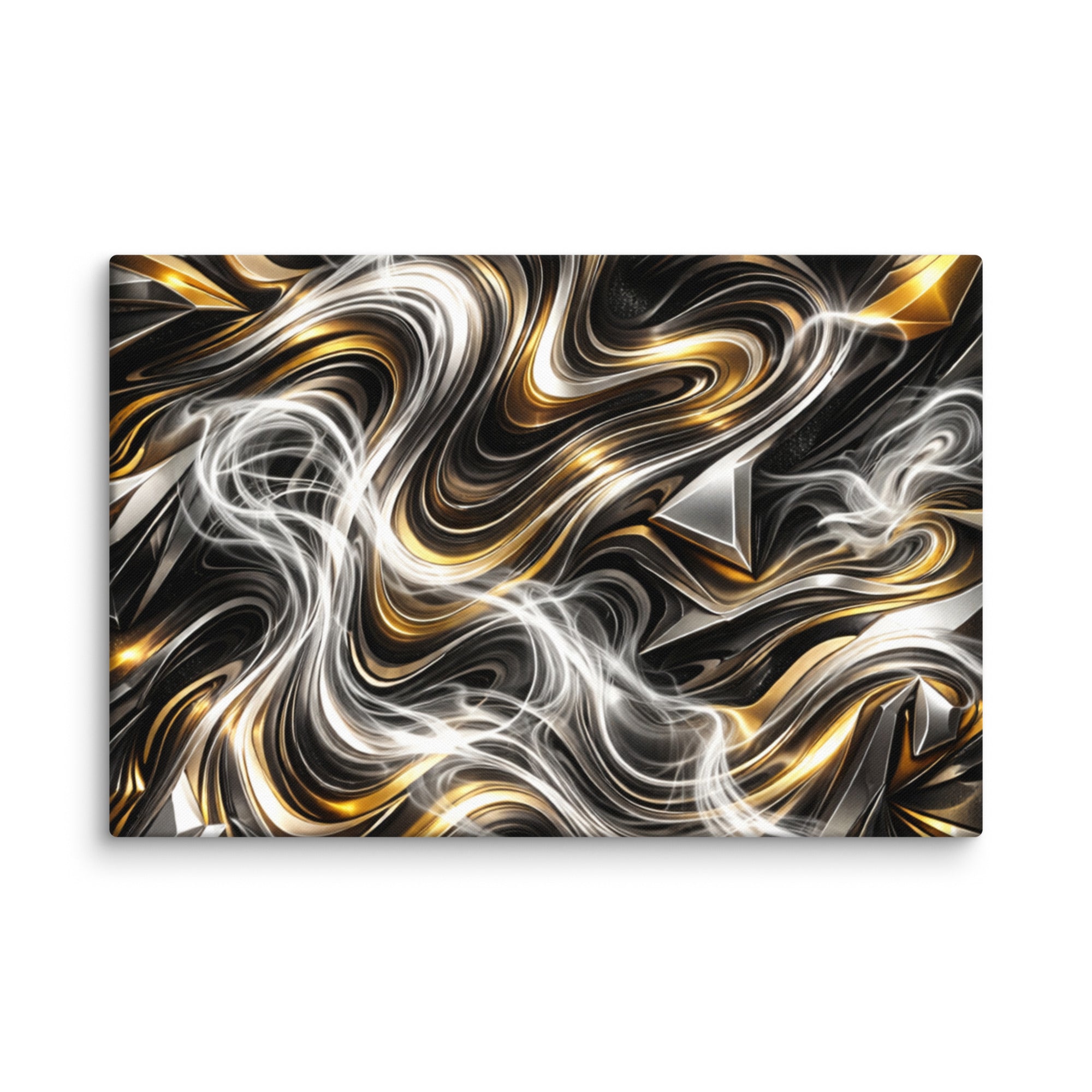 Ouro canvas print product view in 16 x 20 inch universal size