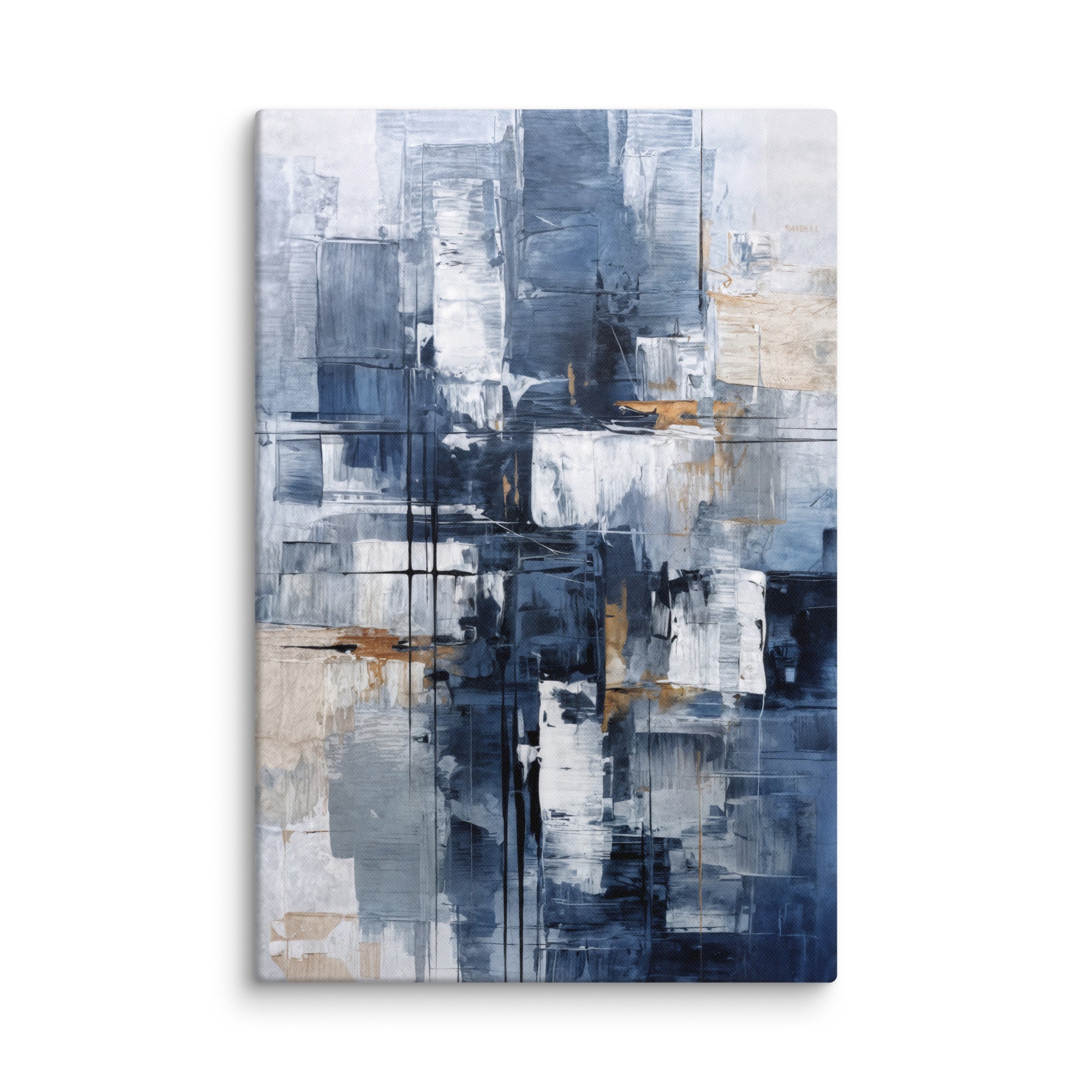 Push canvas print product view in 16 x 20 inch universal size