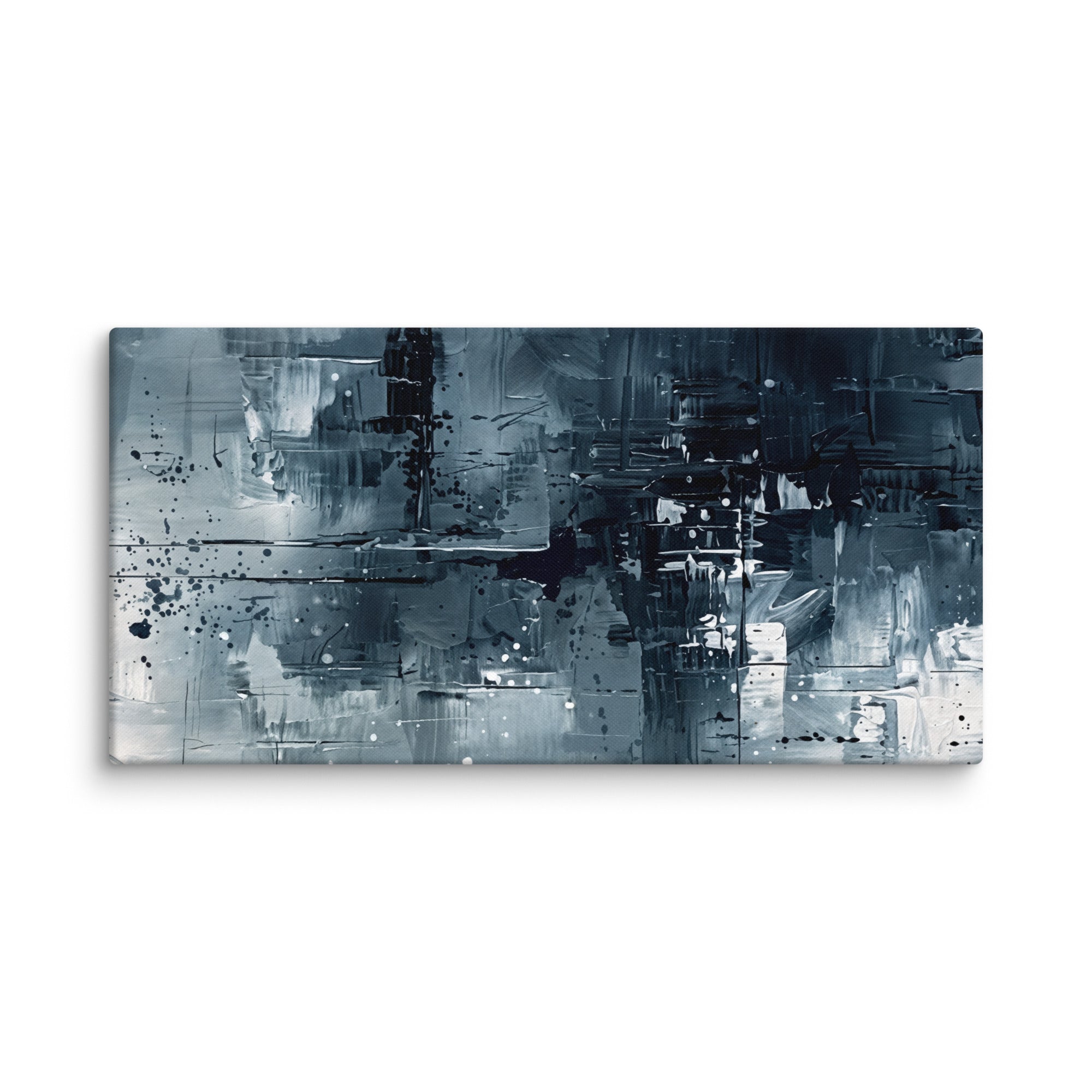 Amidst canvas print product mockup in 20 x 20 inch universal size
