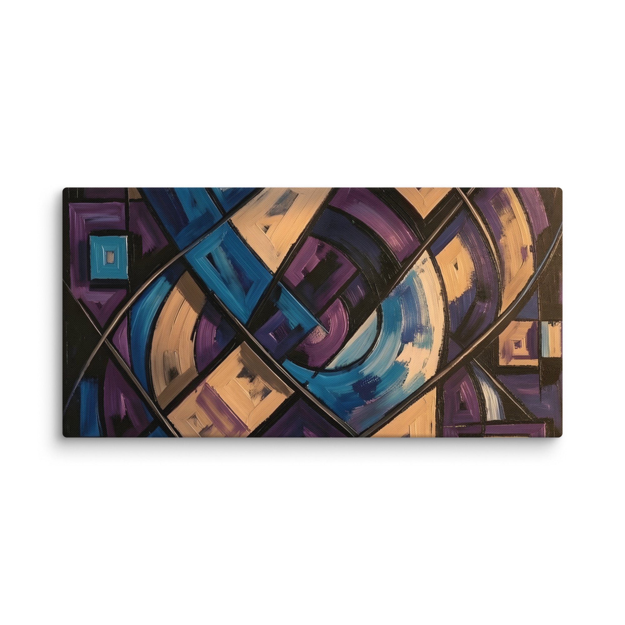 Relic wall art product image as a canvas print in 20 x 40 inch statement piece