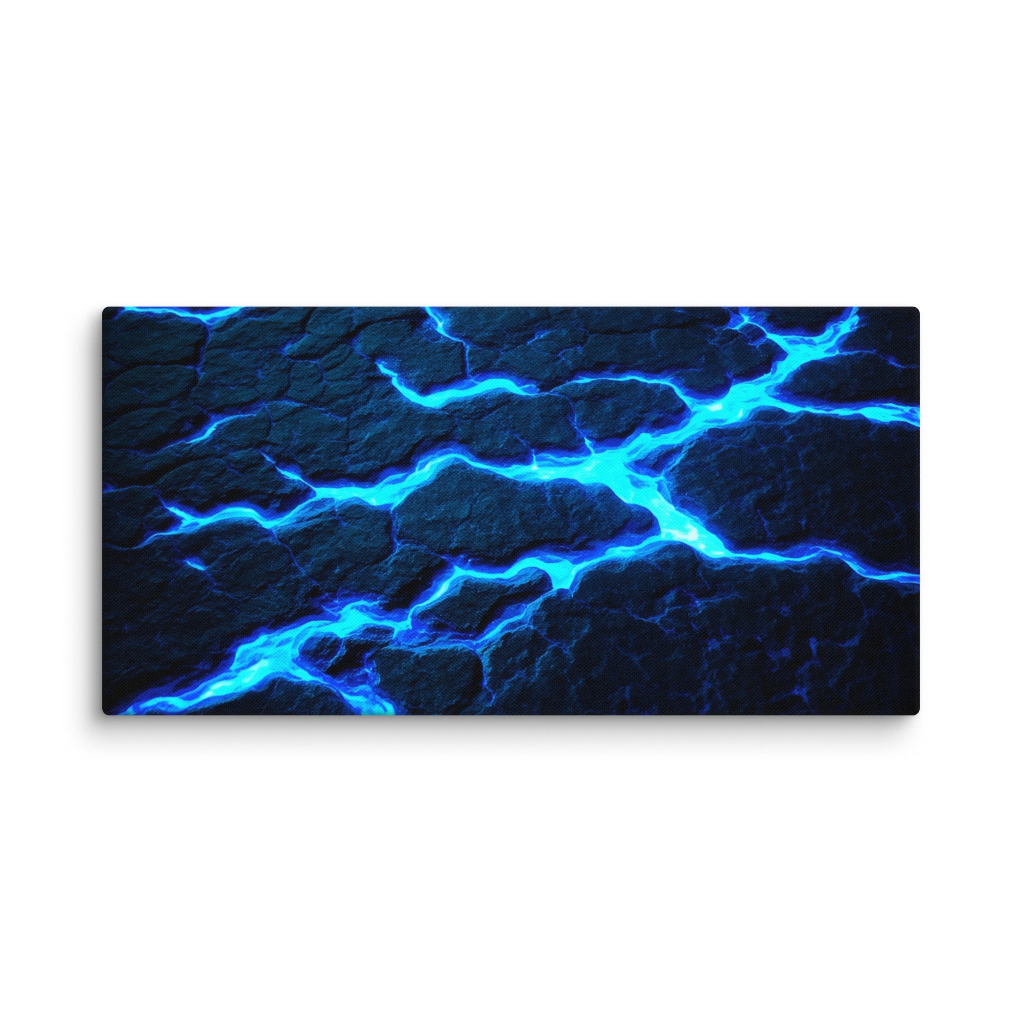 Dacite canvas print with product details shown in 16 x 32 inch large size