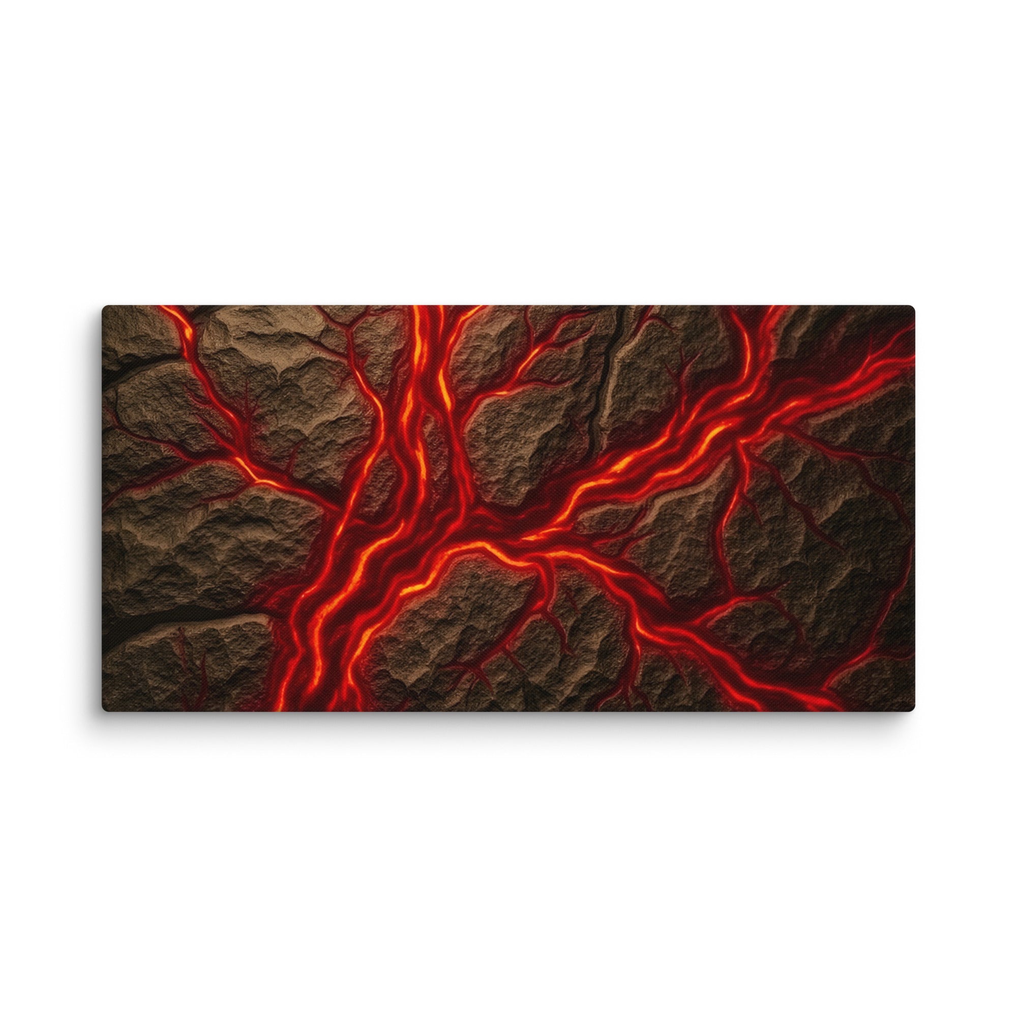 Magma canvas print image for product listing in 20 x 20 inch universal size