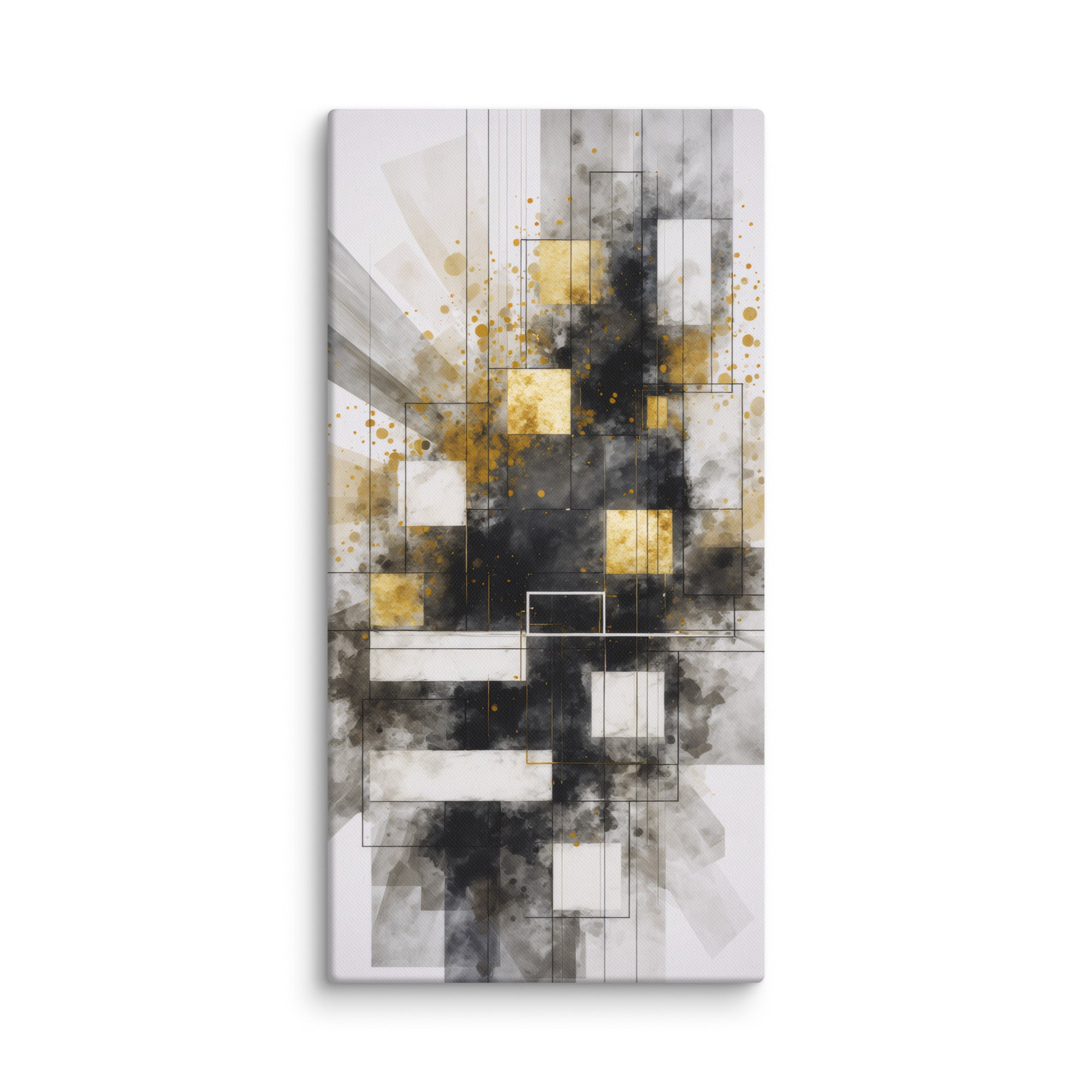 Oriana canvas print with product details shown in 16 x 32 inch large size