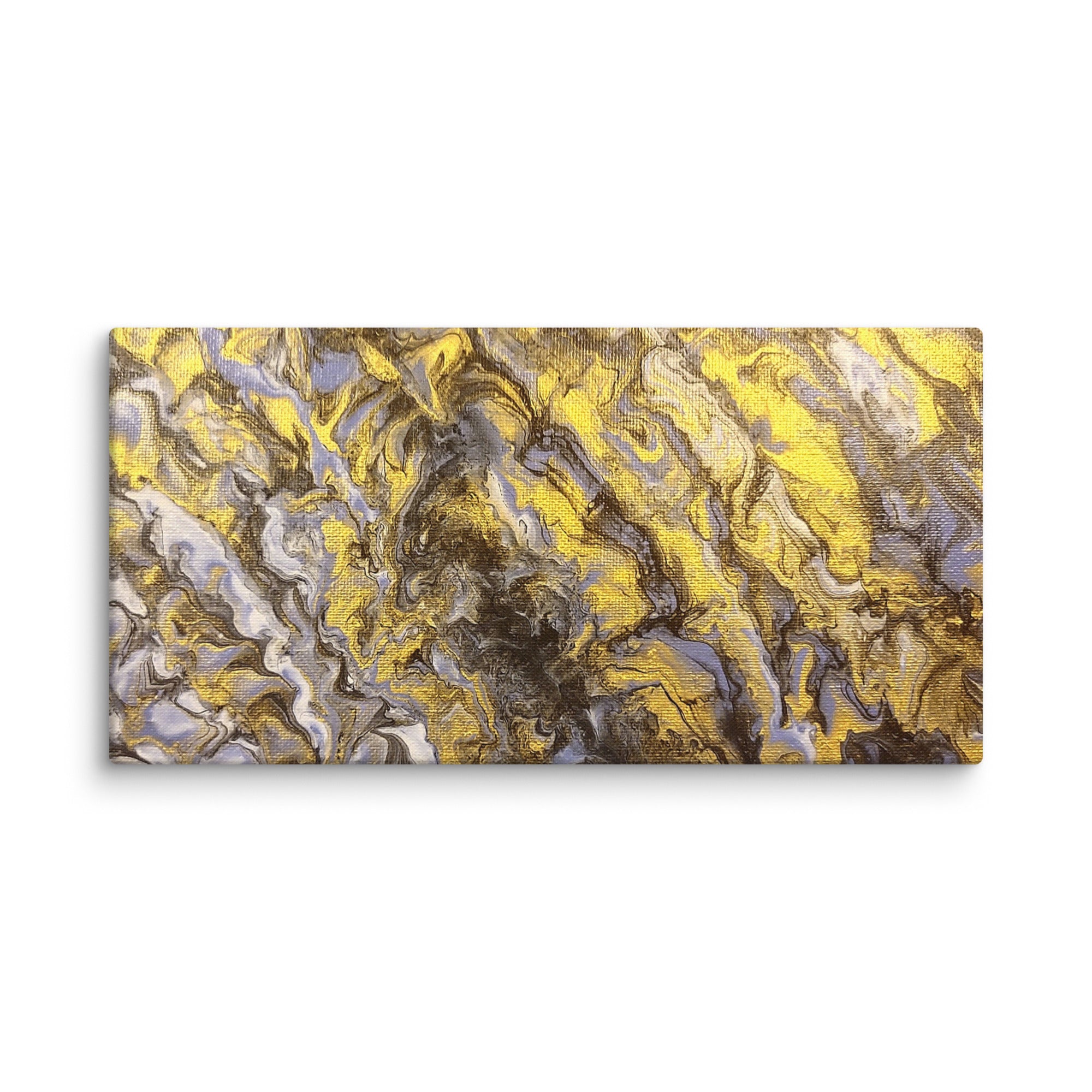 Gold Wave canvas print image for product listing in 16 x 24 inch universal size
