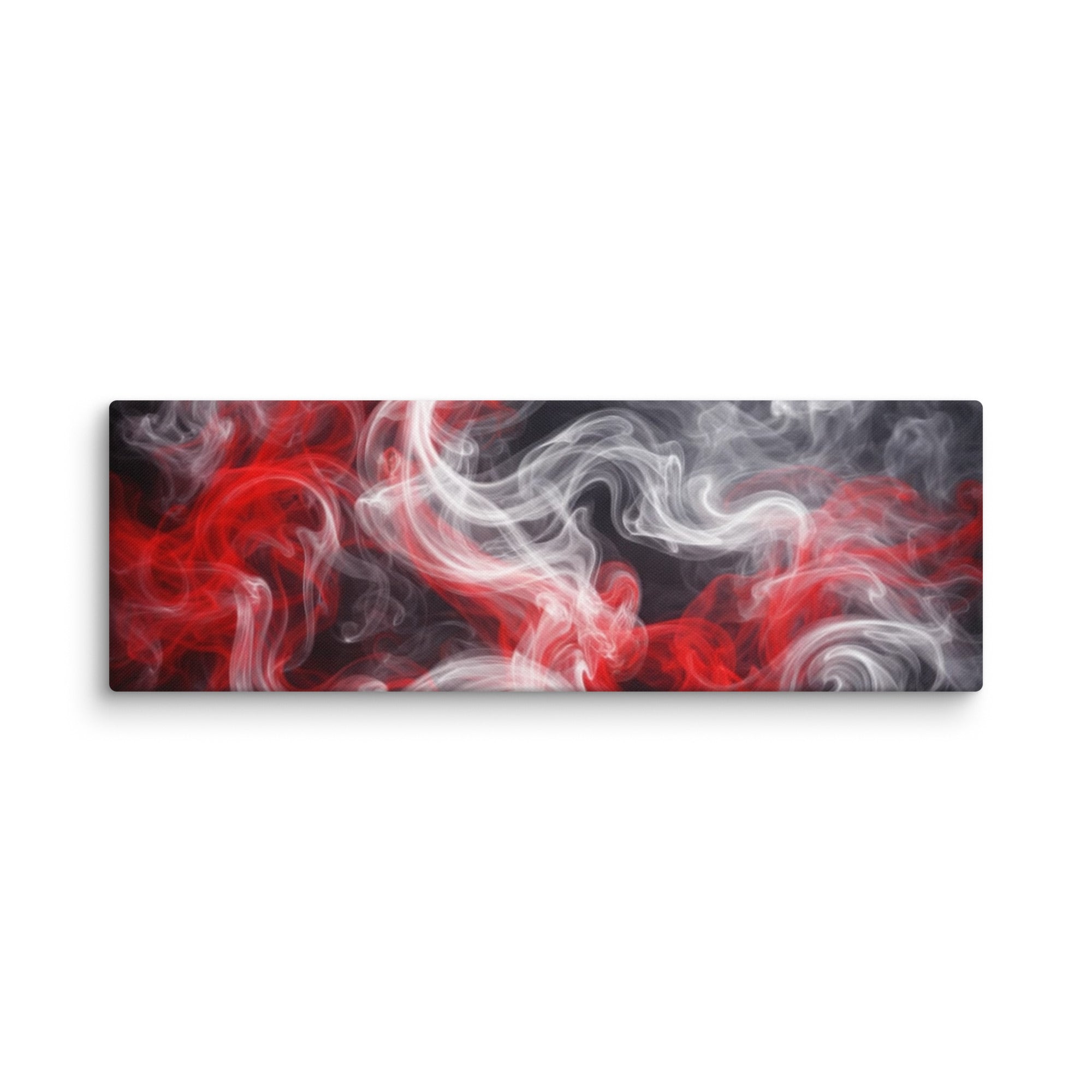 Charged canvas print product image in 20 x 60 inch statement piece