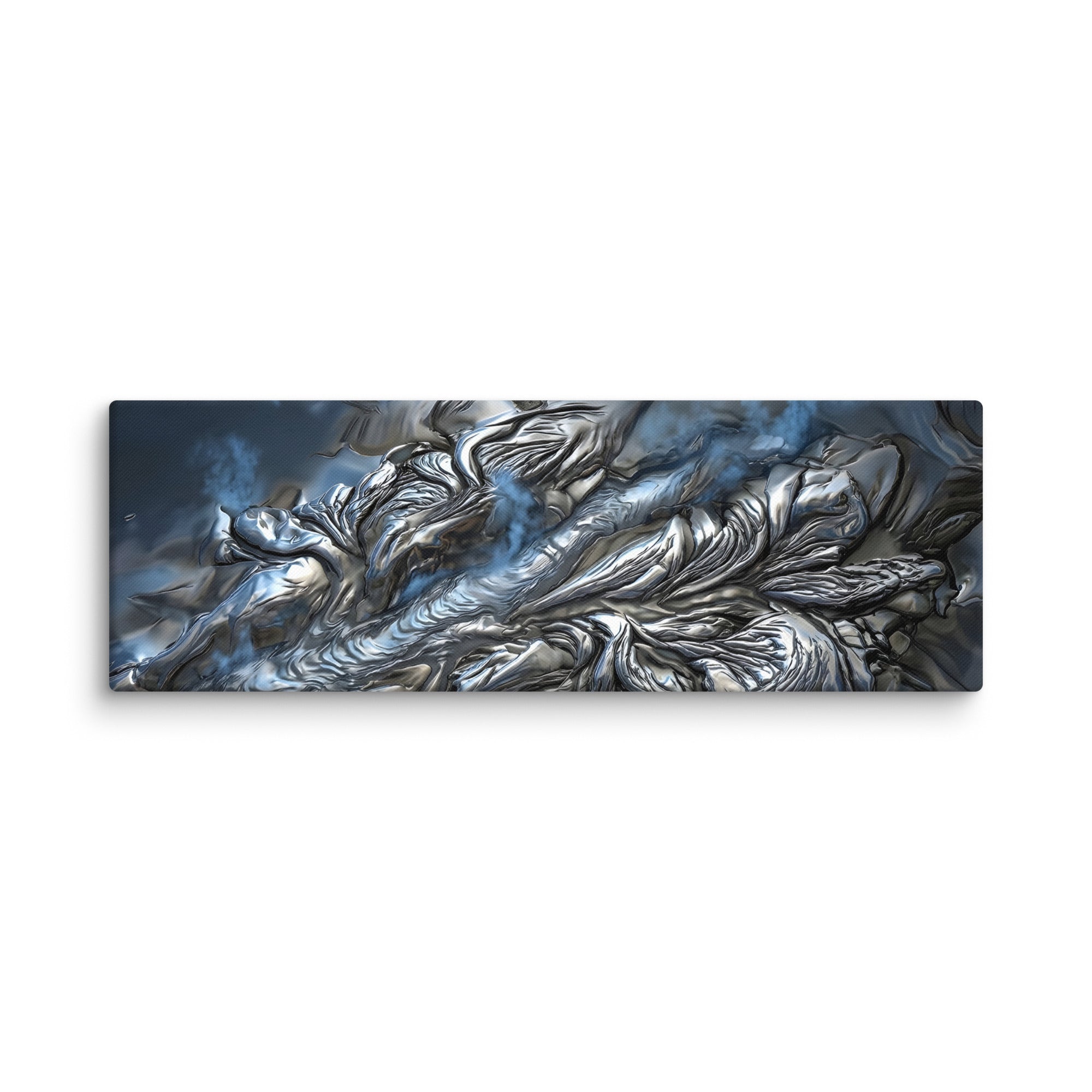 Andesite canvas print with product details shown in 16 x 32 inch large size