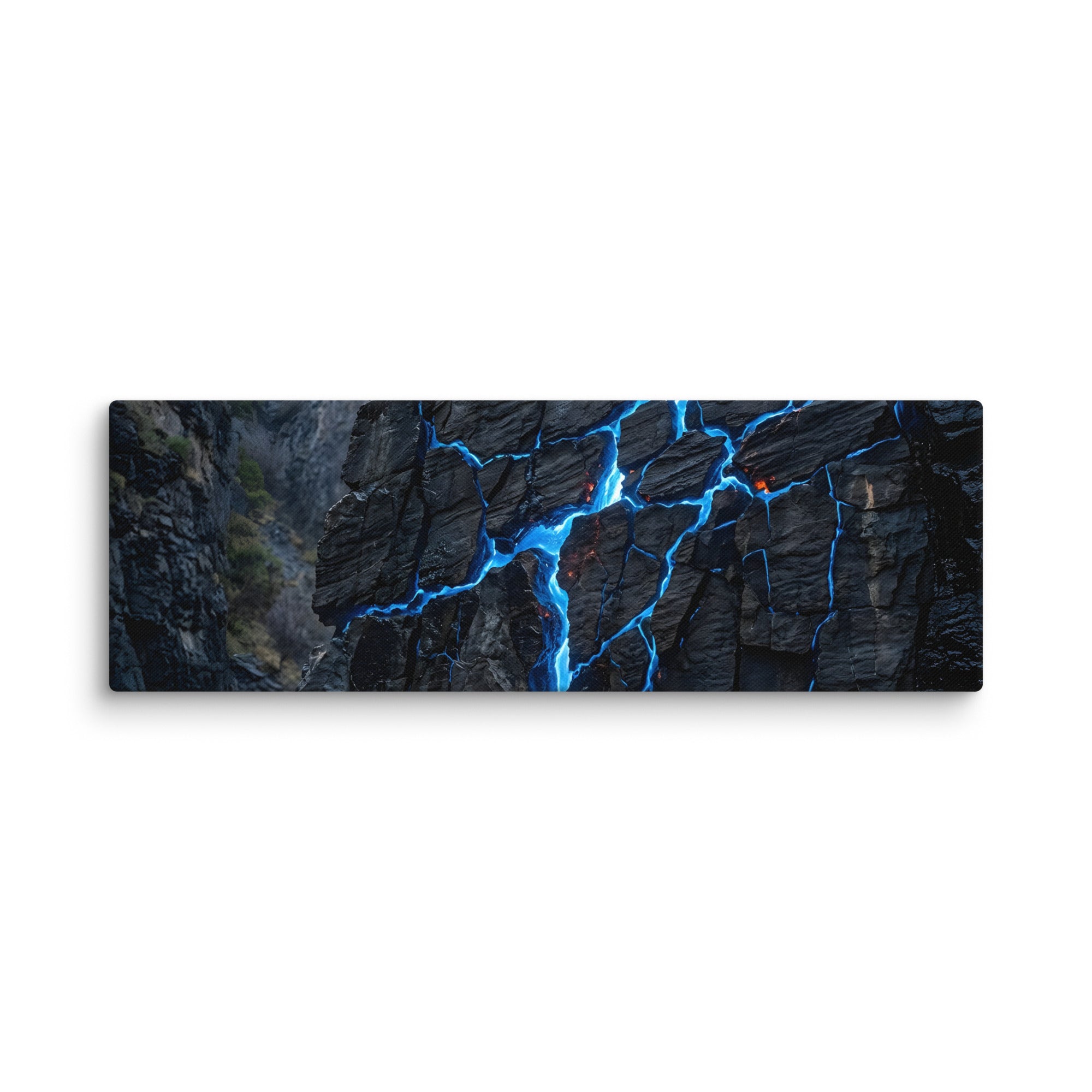 Xenolith canvas print, wall display view in 20 x 28 inch large size