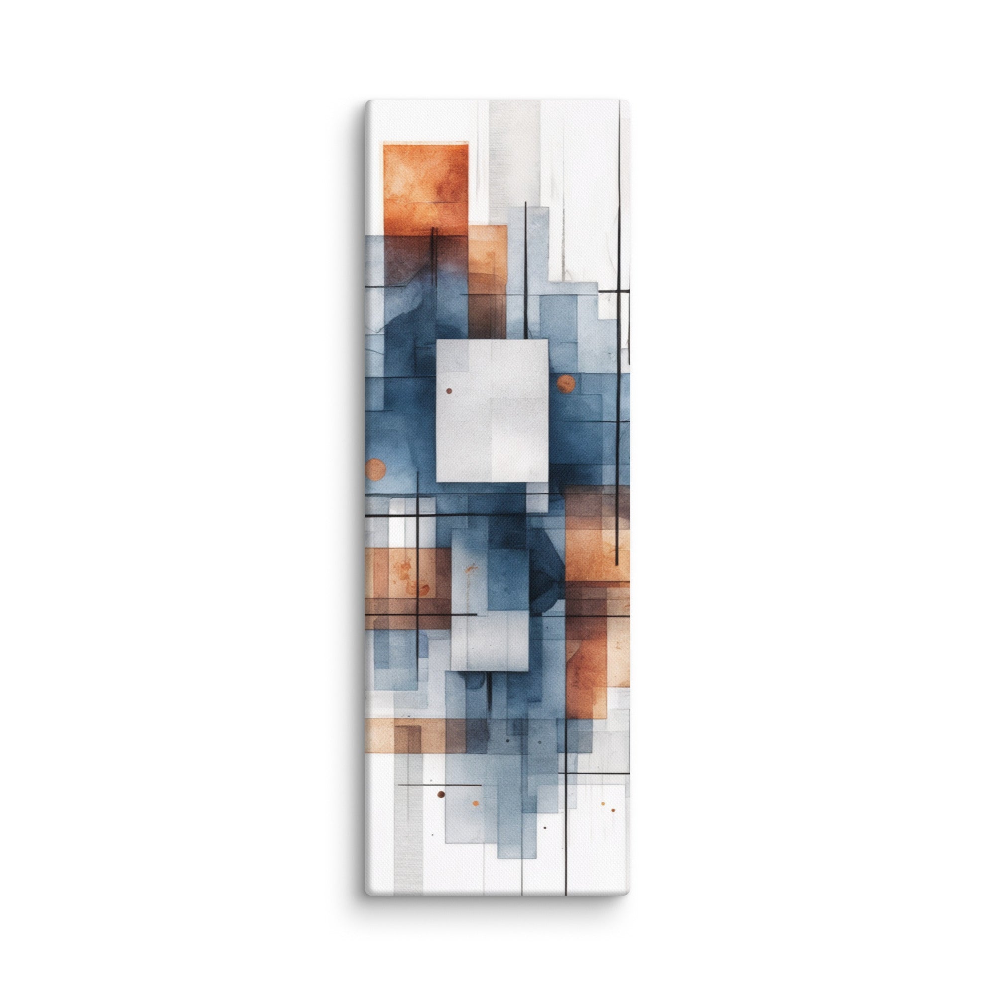 Early canvas print image for product listing in 20 x 60 inch statement piece