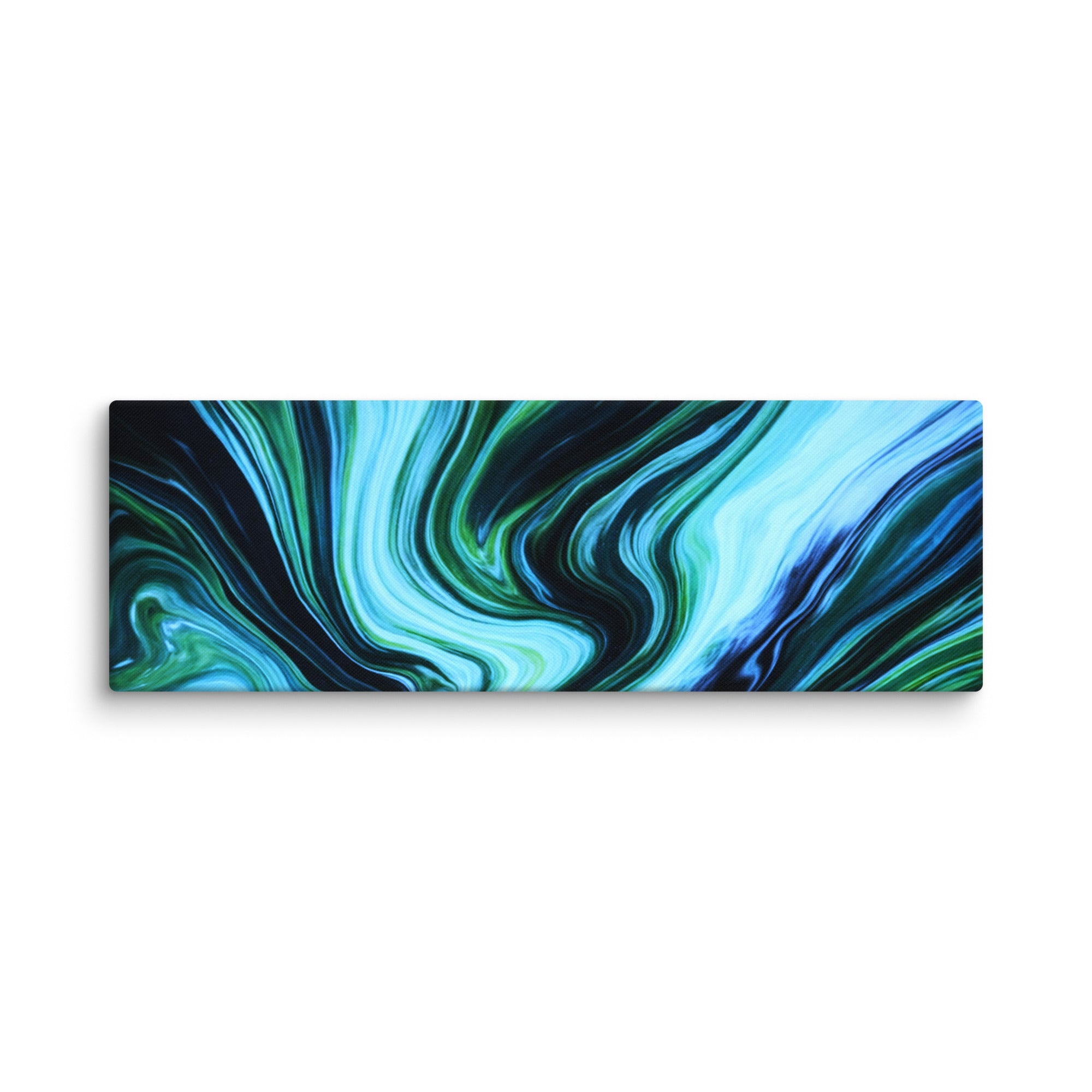 Velocity canvas print with product details shown in 16 x 32 inch large size