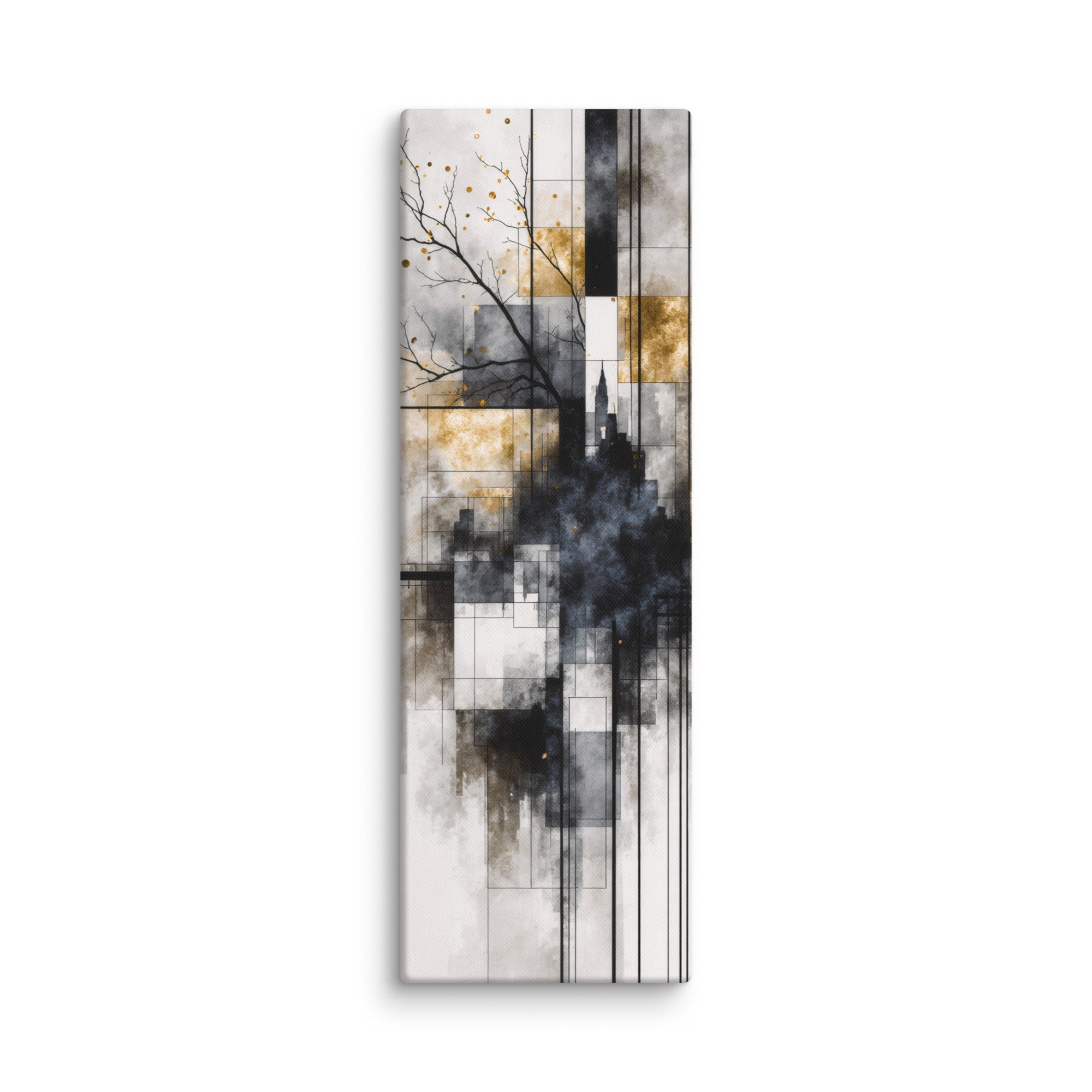Brasier canvas print, wall display view in 18 x 26 inch large size