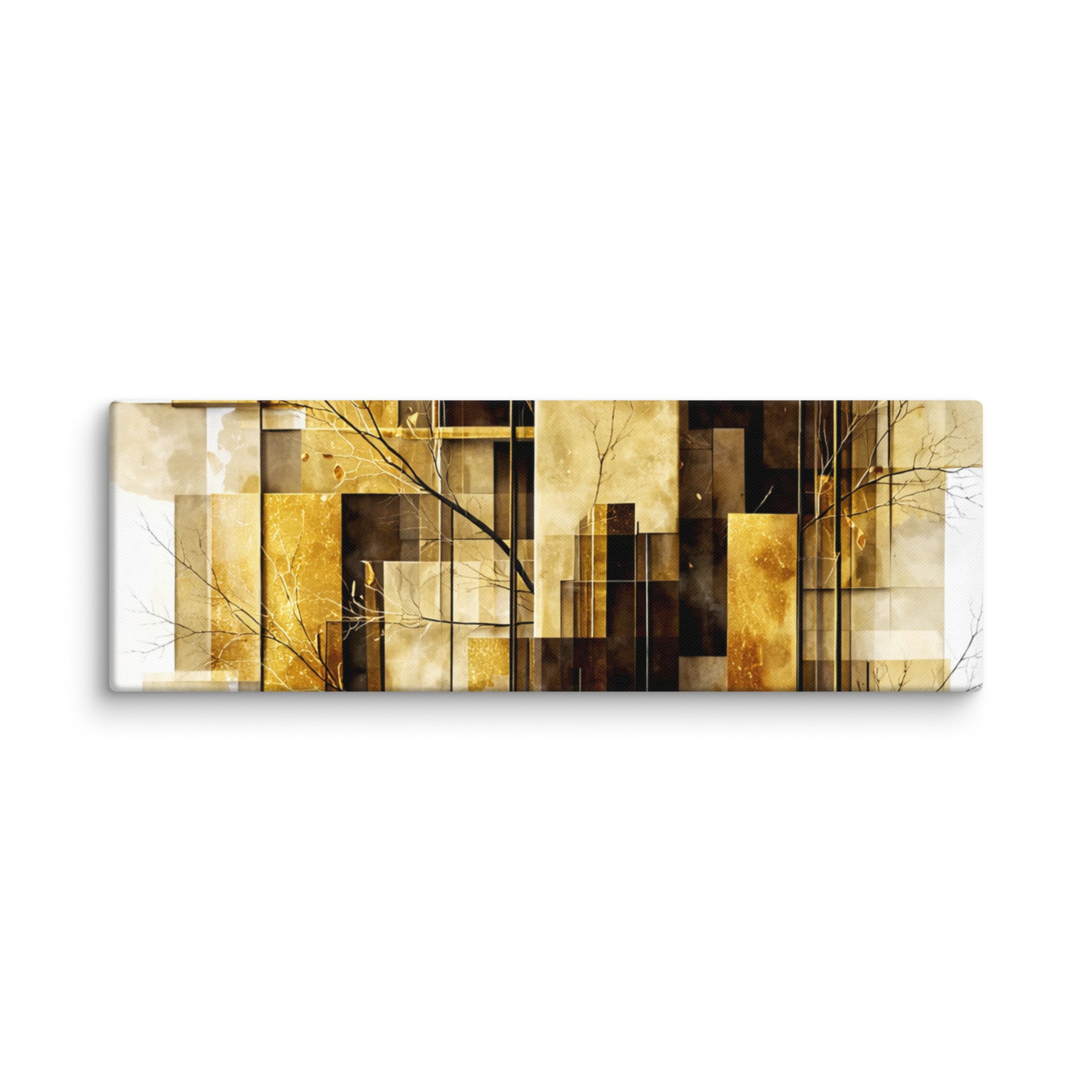 Altin canvas print, wall display view in 16 x 48 inch statement piece