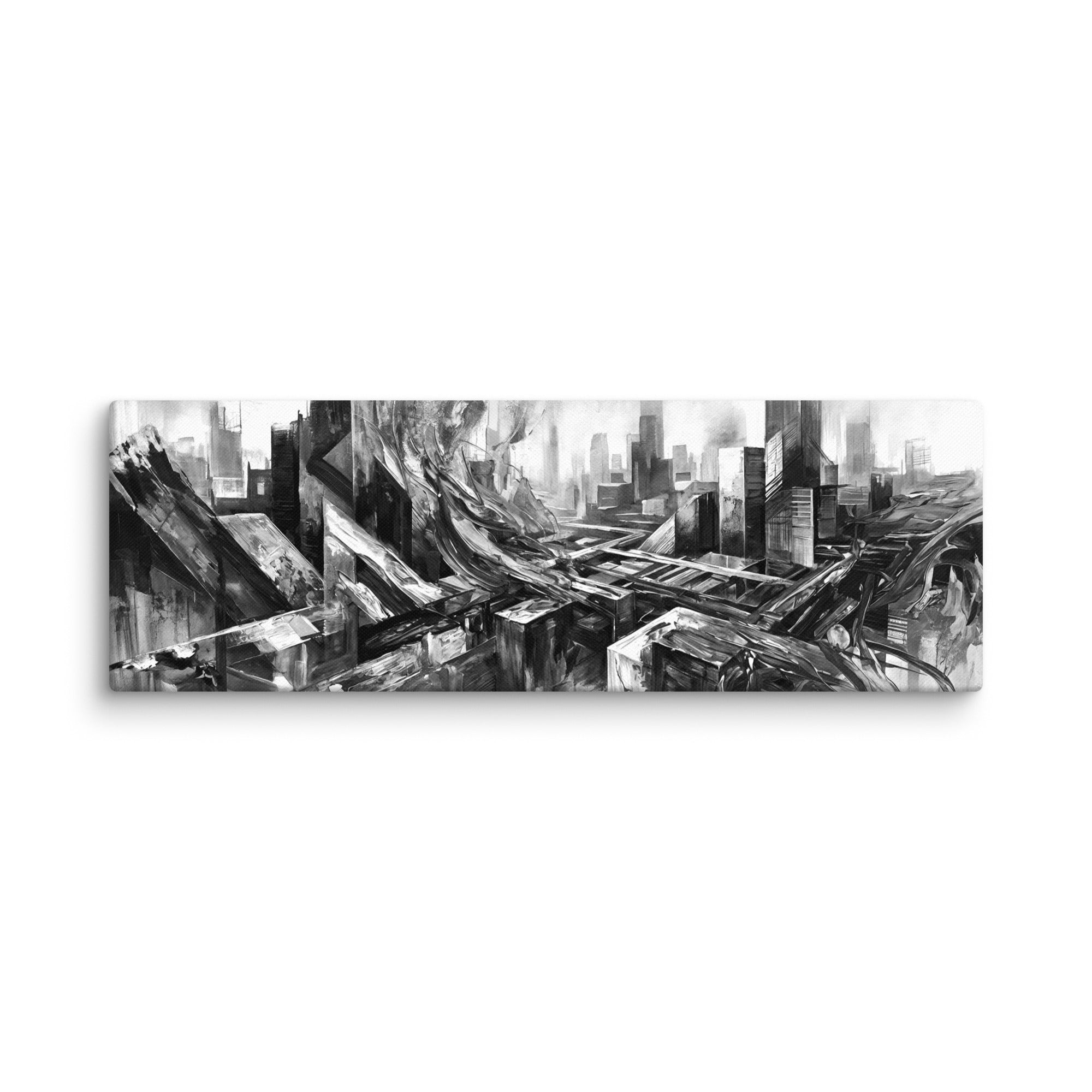 Attitudes canvas print front-facing product image in 20 x 60 inch statement piece