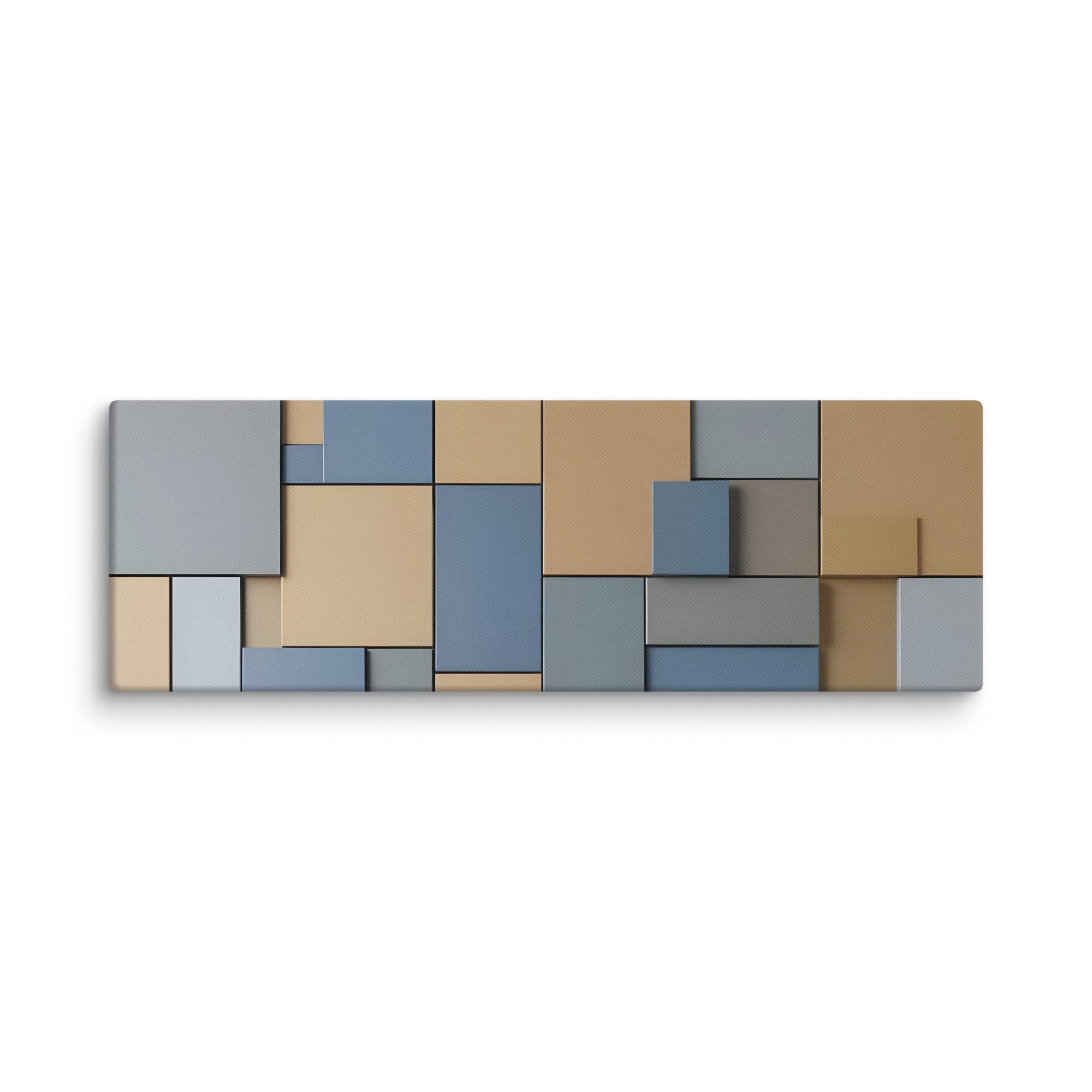 Agate canvas uw front-facing product image in 20 x 60 inch statement piece