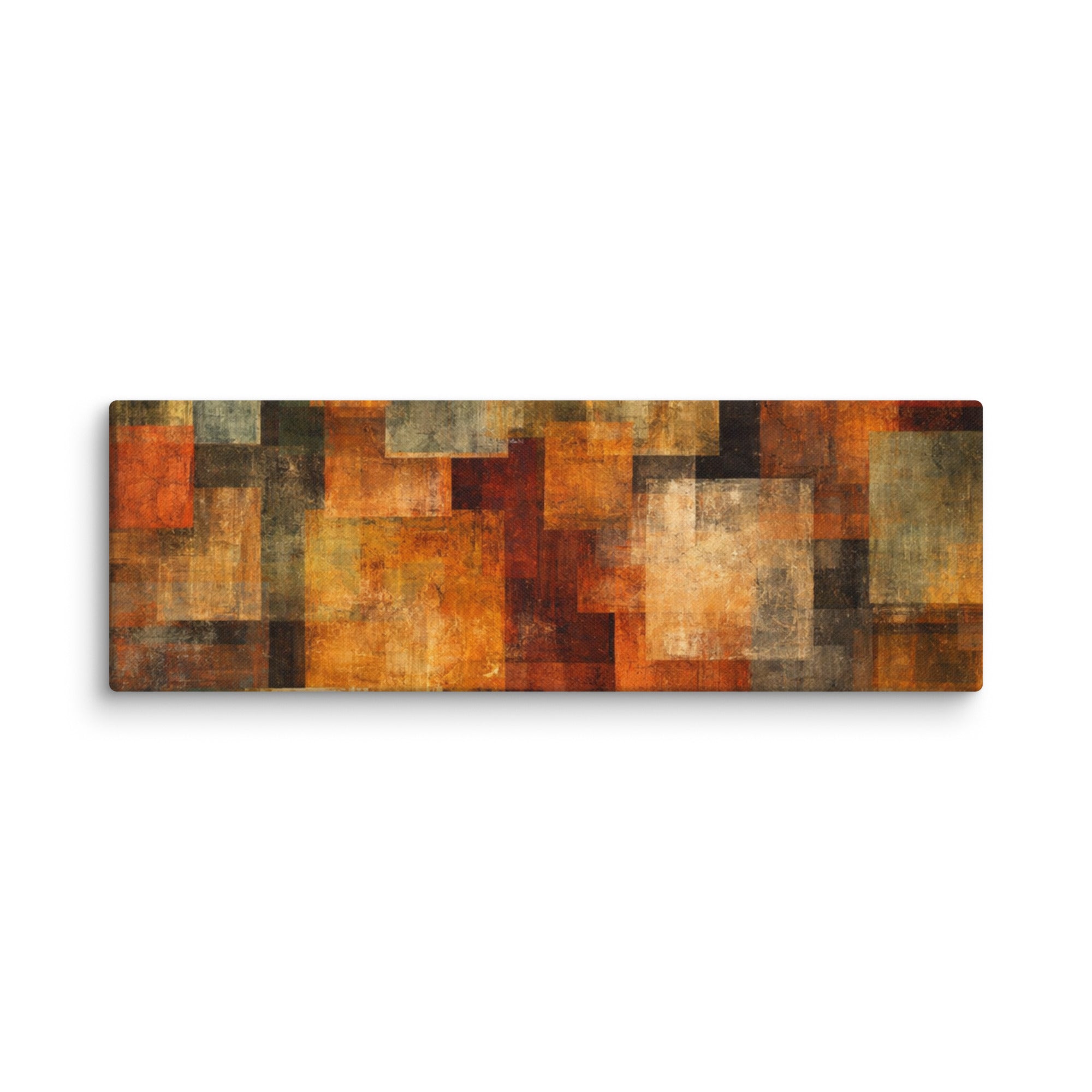 Harvest canvas print with product details shown in 16 x 32 inch large size