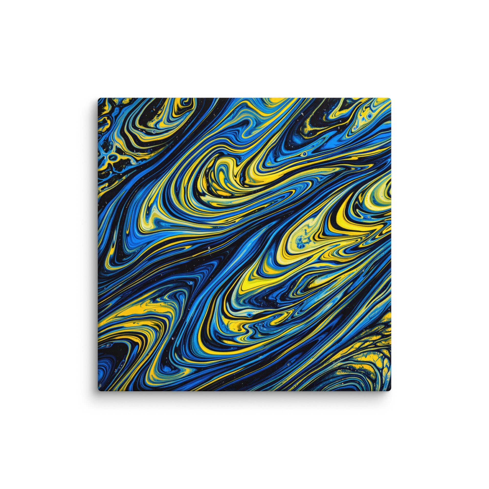 Coral canvas print with product details shown in 20 x 28 inch large size