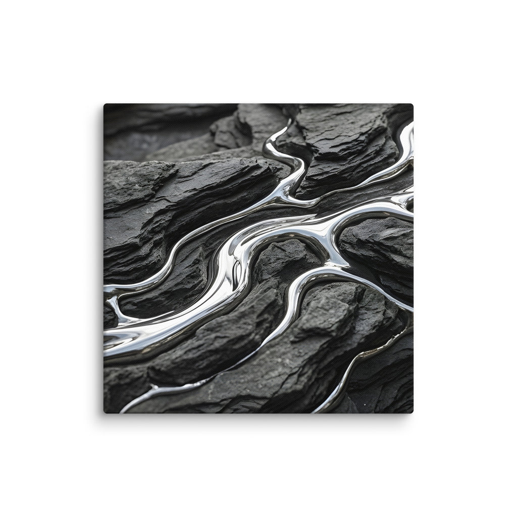 Basalt canvas print product view in 18 x 26 inch large size