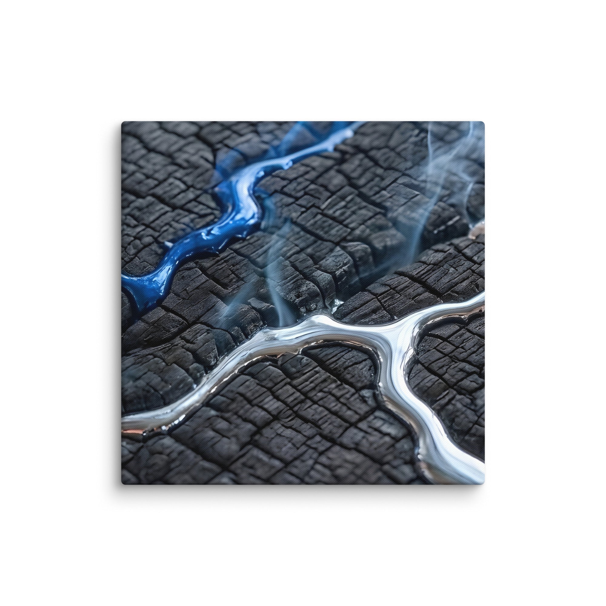 Rhyolite canvas print, wall display view in 20 x 28 inch large size