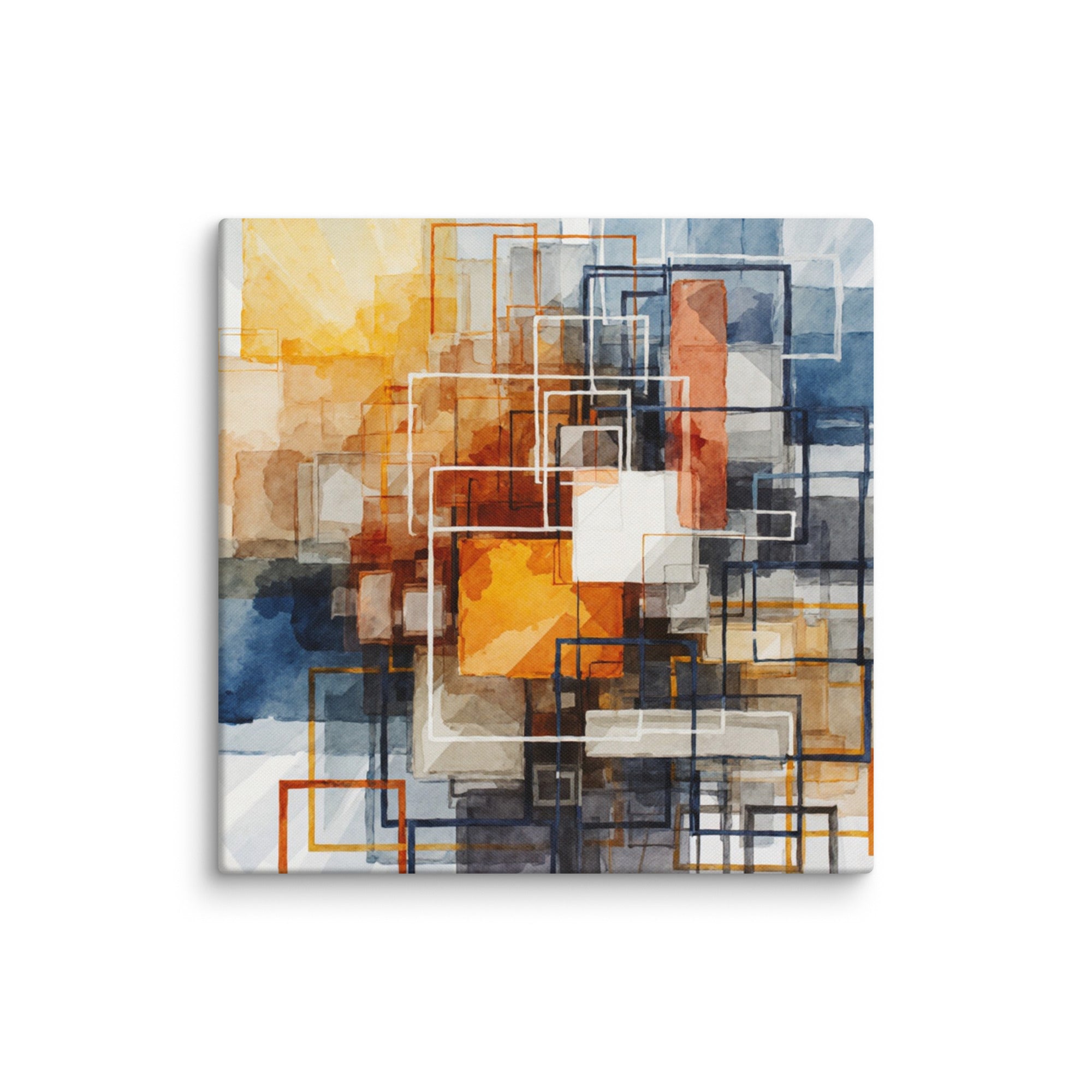 Plinth canvas print, wall display view in 16 x 48 inch statement piece