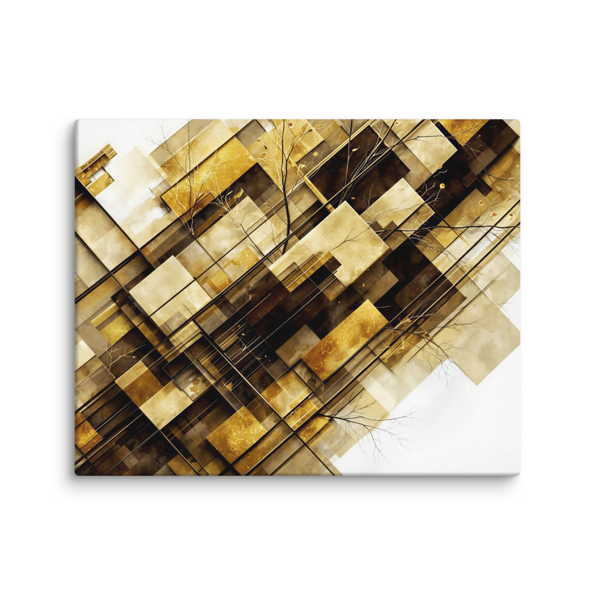Helios framed canvas print product view in 28 x 28 inch large size