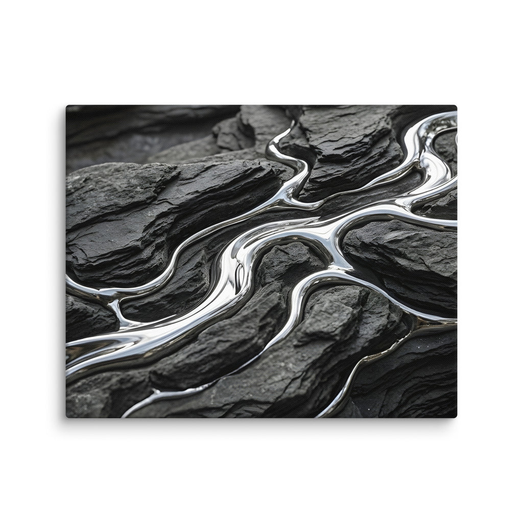 Basalt canvas print image for product listing in 20 x 20 inch universal size