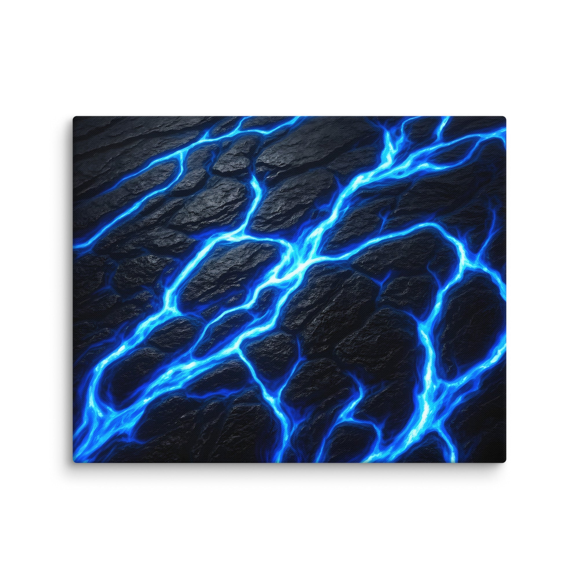 Fissure canvas print, wall display view in 26 x 40 inch statement piece